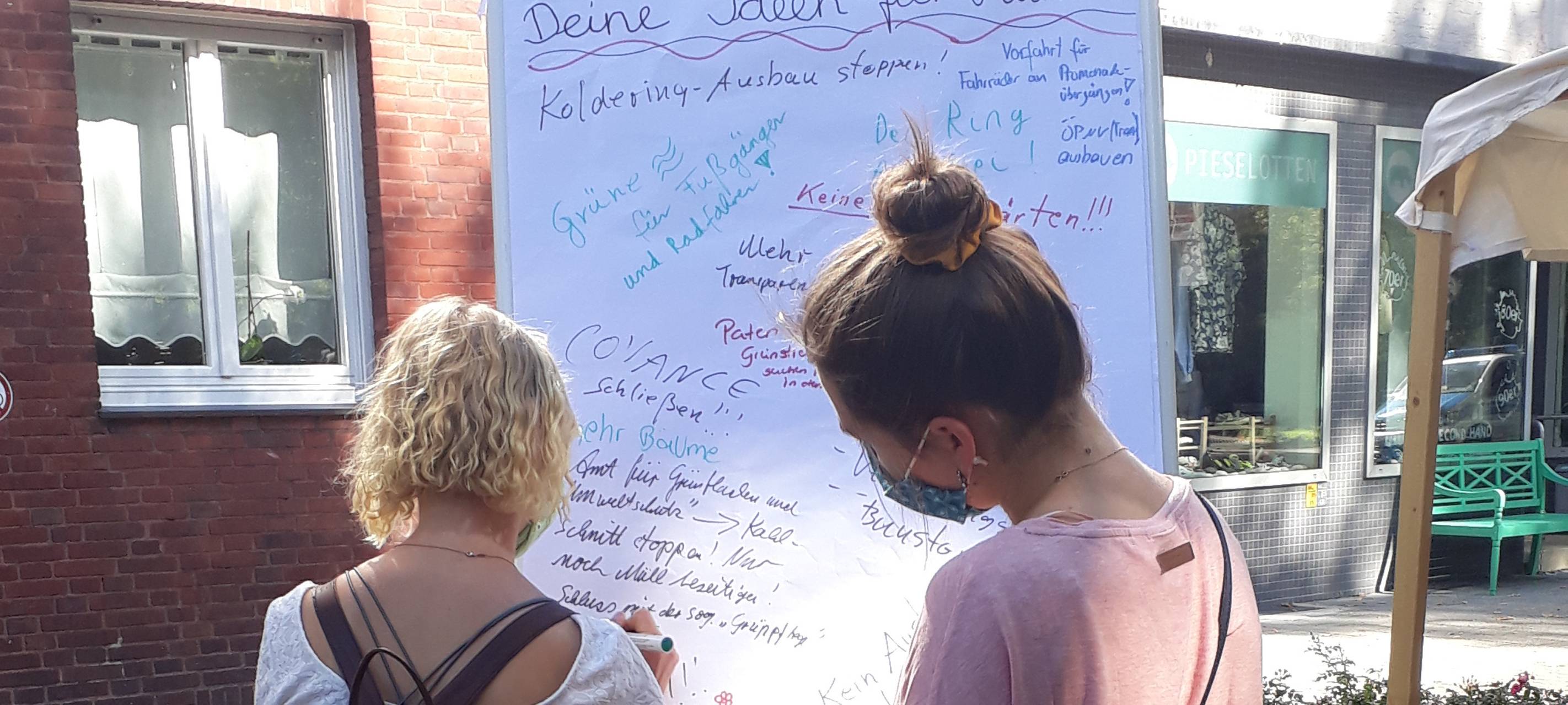 "Parking Day" an der Wolbecker Straße