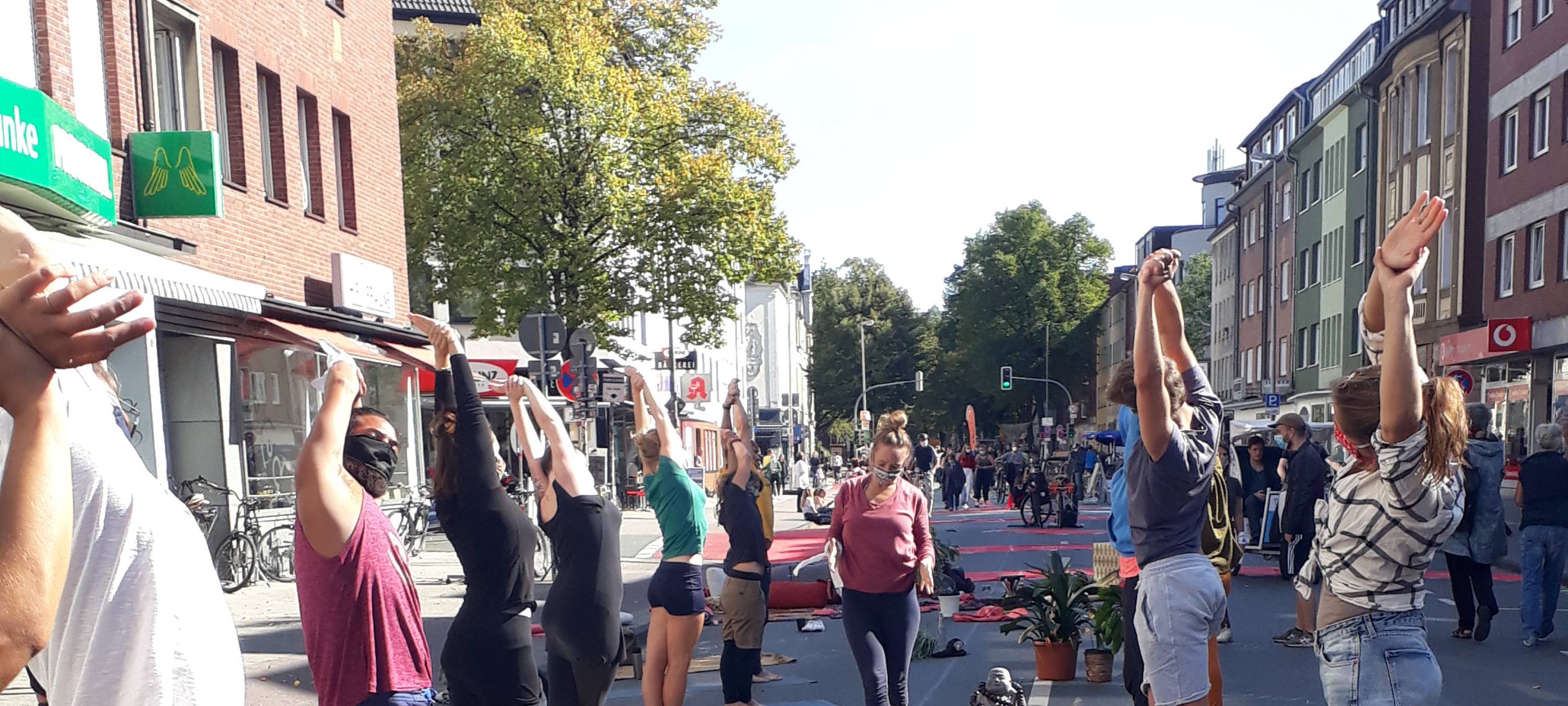 "Parking Day" an der Wolbecker Straße