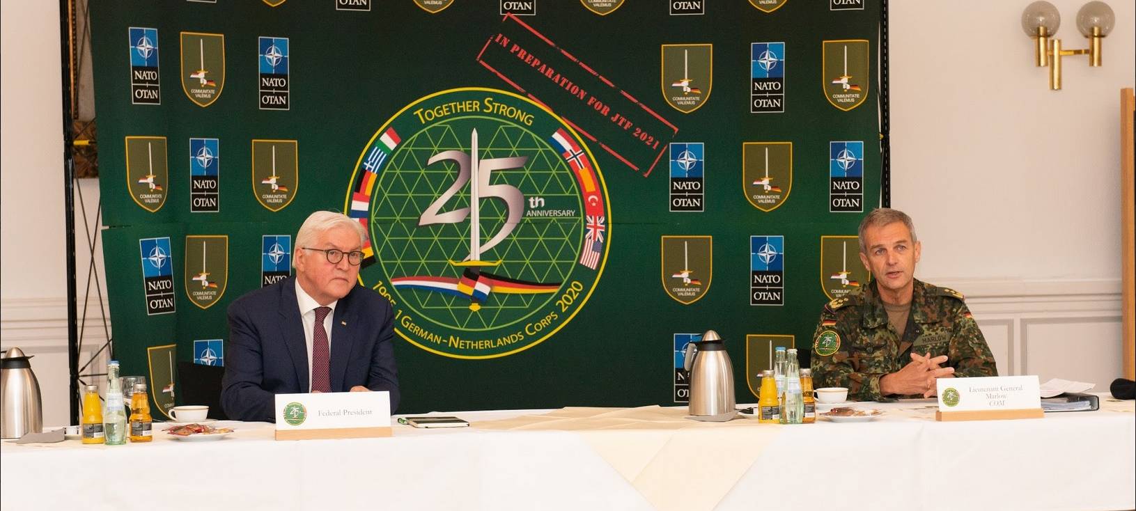 Steinmeier dankt UKM für Einsatz in Pandemie