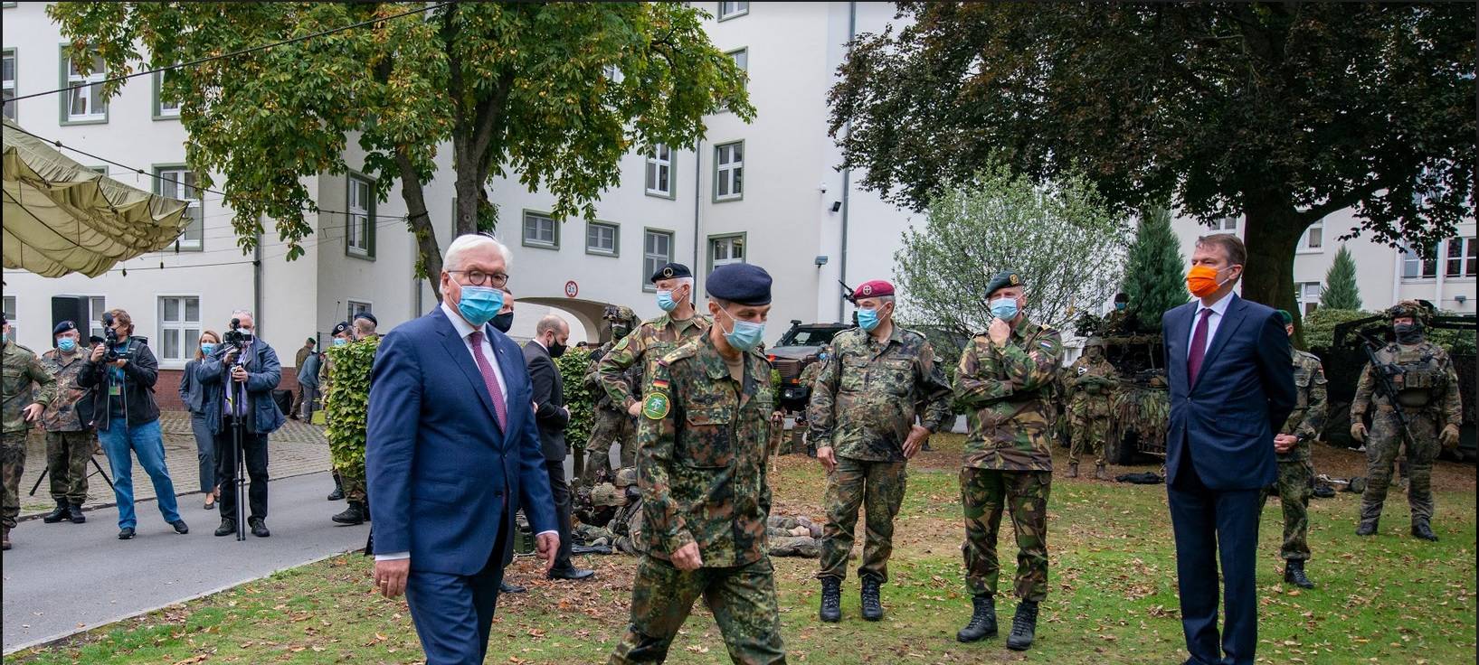 Steinmeier dankt UKM für Einsatz in Pandemie