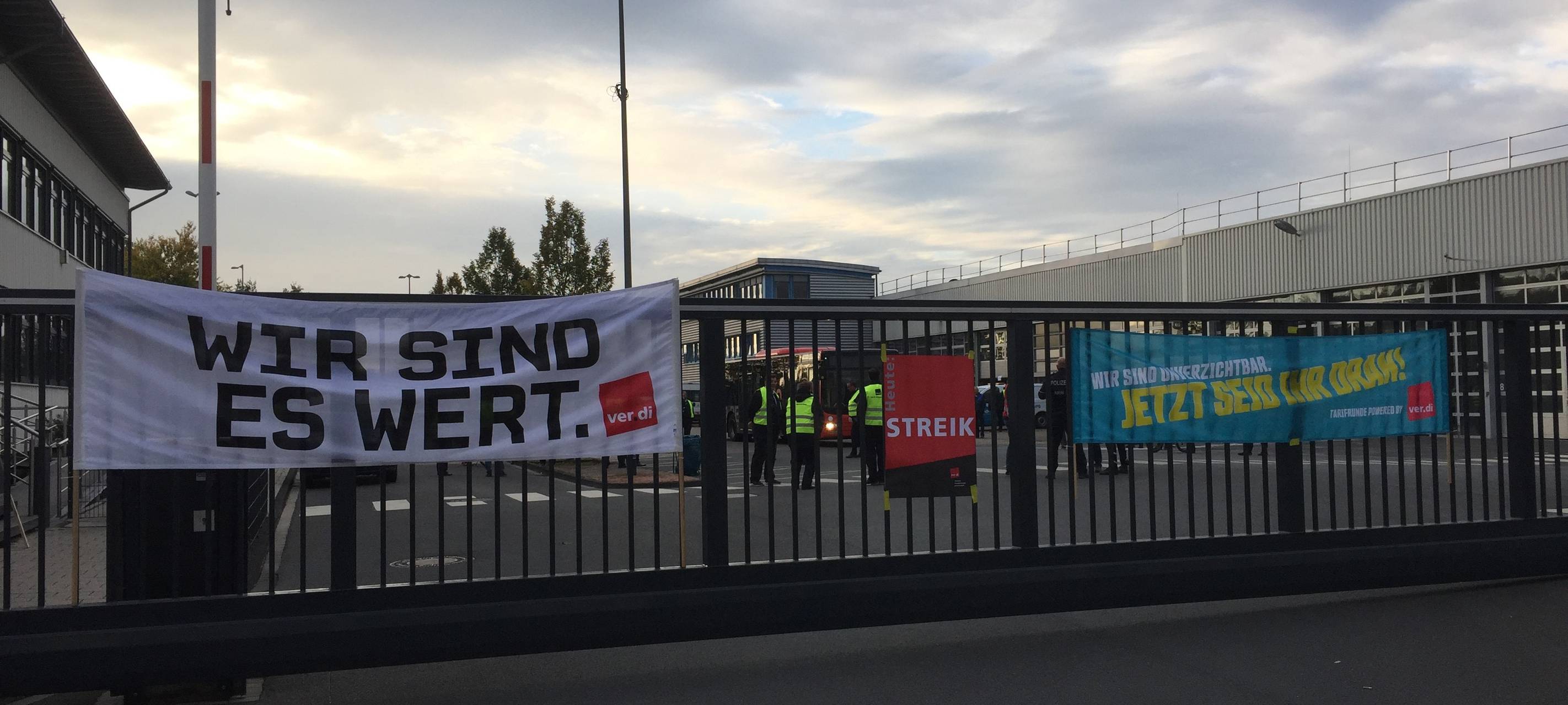 Warnstreik auch in Münster