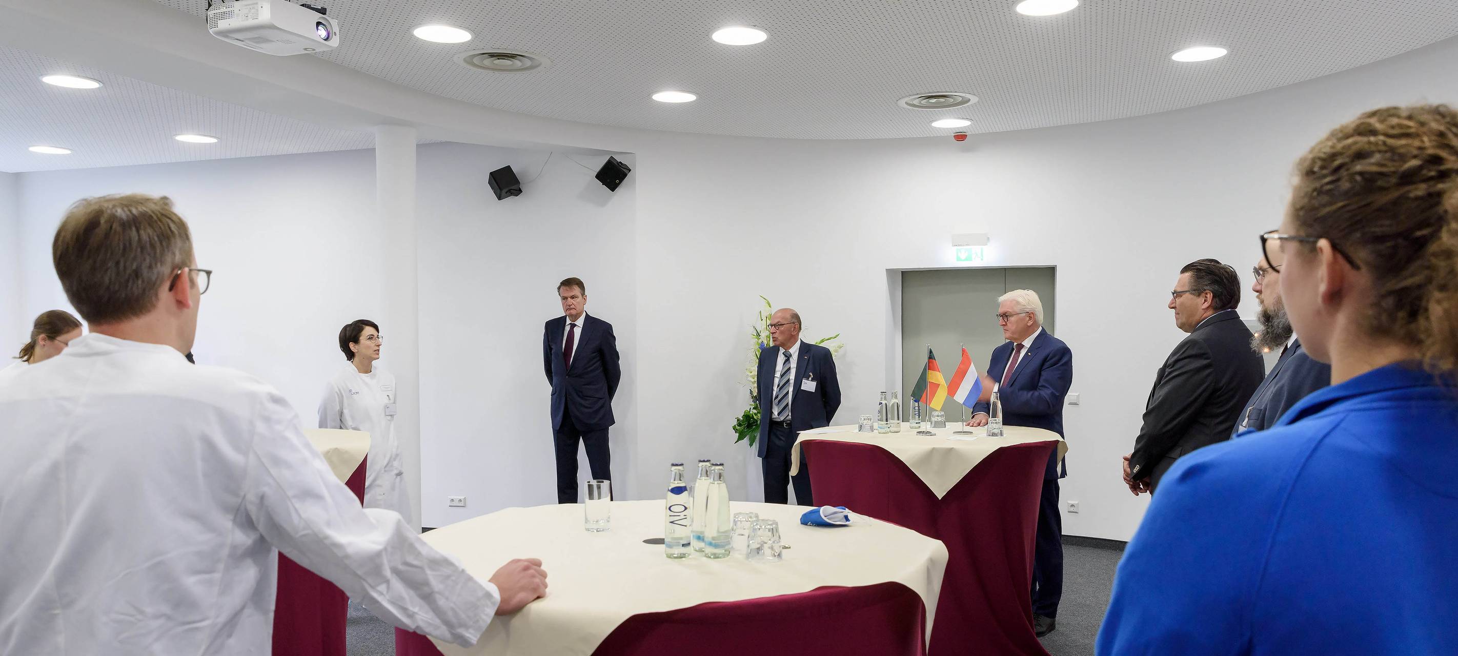 Steinmeier dankt UKM für Einsatz in Pandemie