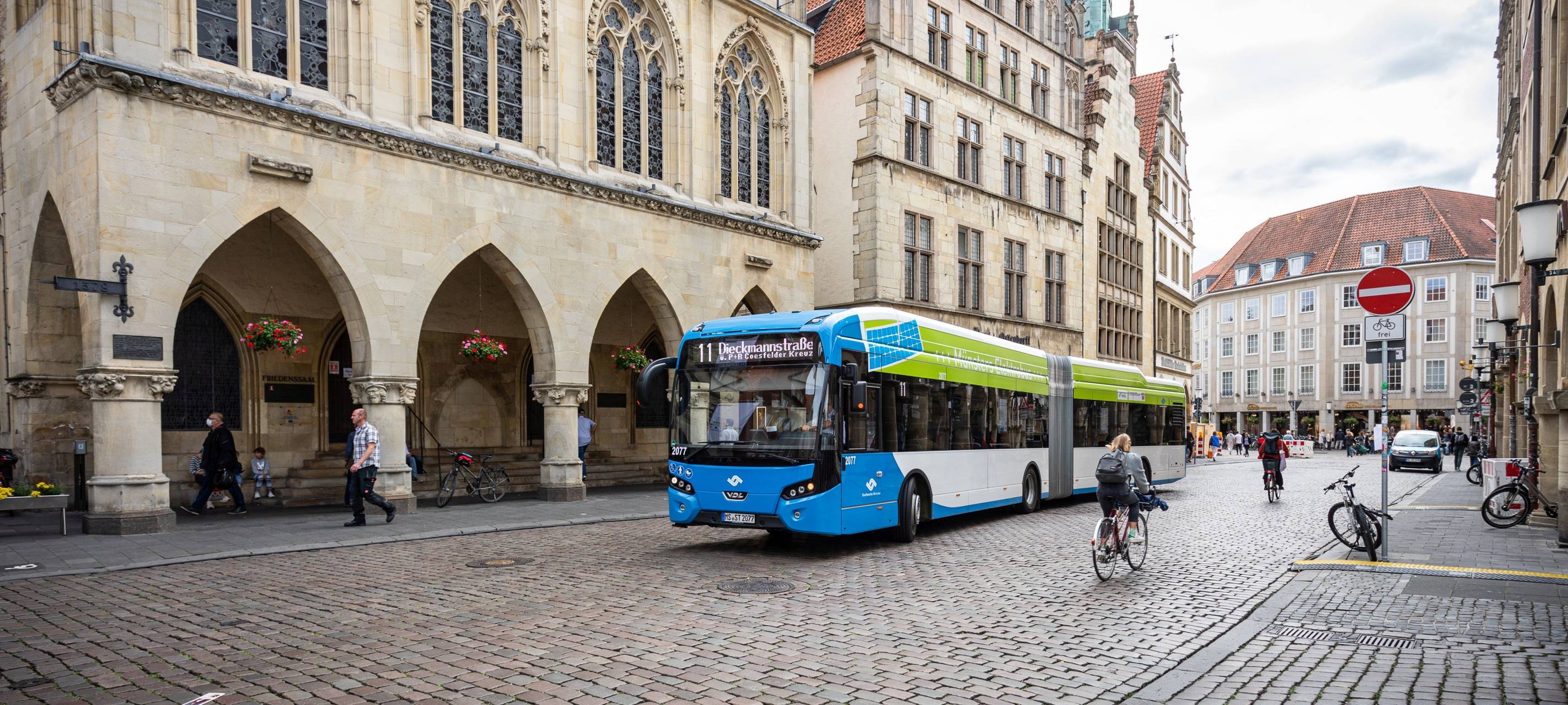 Wochenmarkt-Stände zurückverlegt