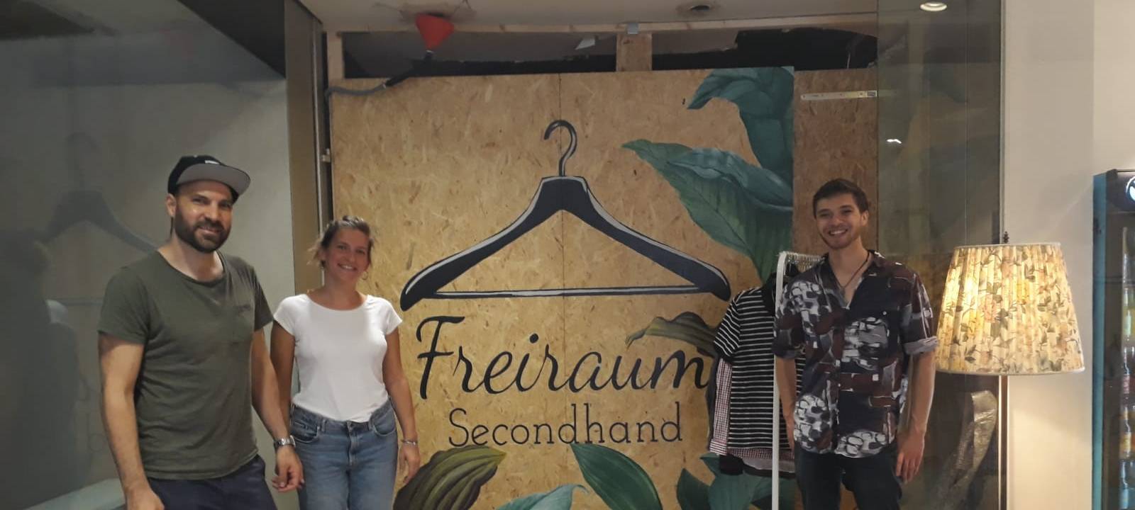 "Freiraum": Neuer Pop Up Store verkauft Secondhand Mode
