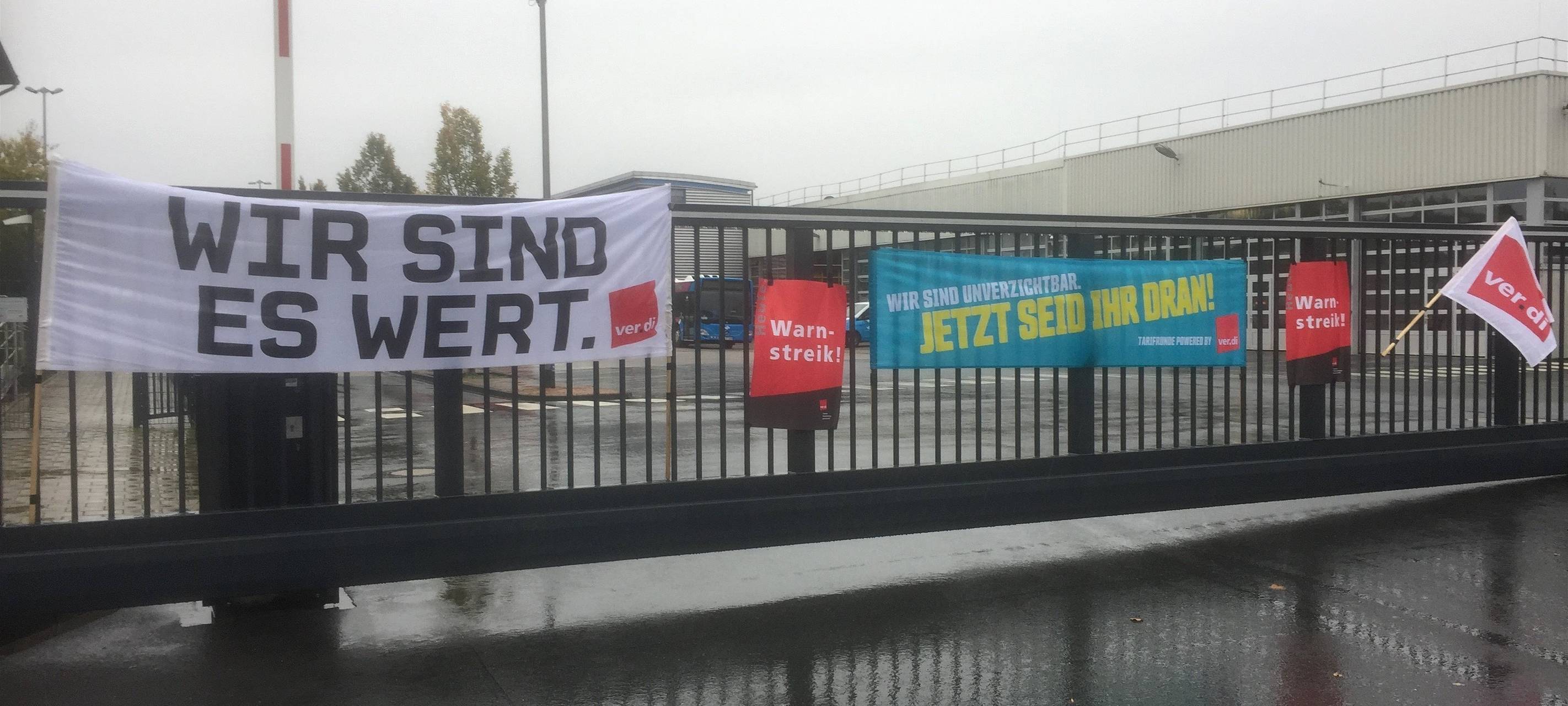 Großer Streiktag in Münster