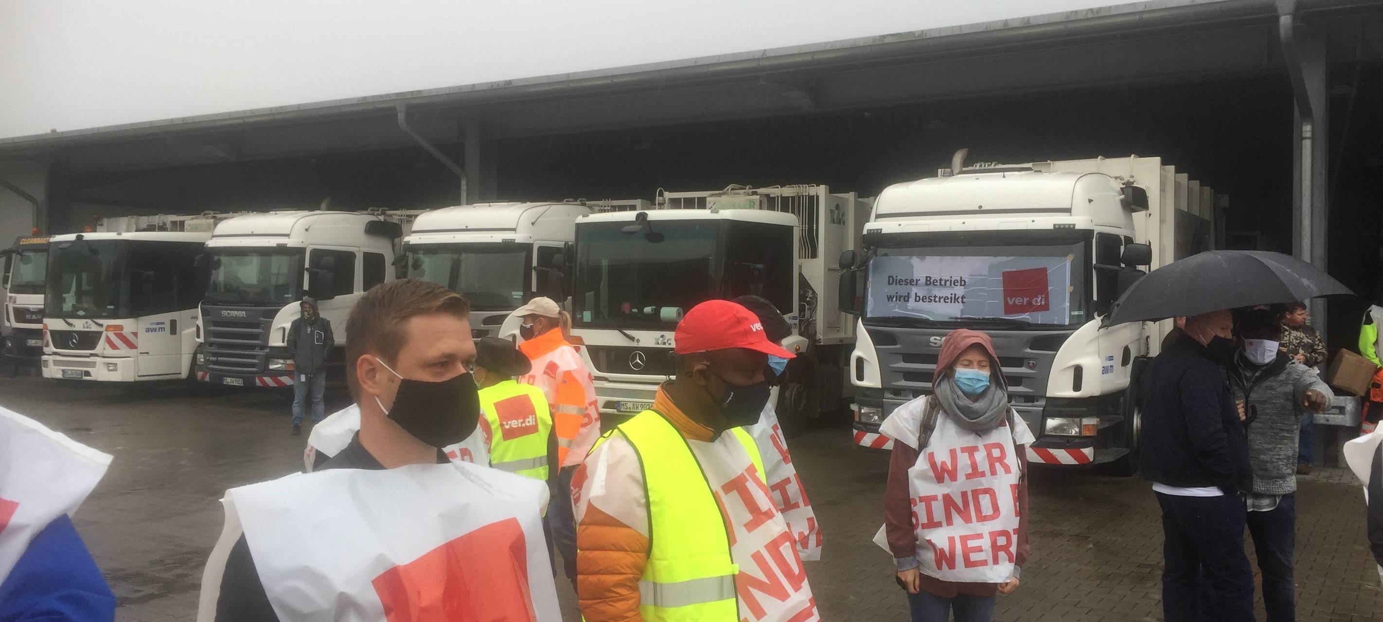 Großer Streiktag in Münster