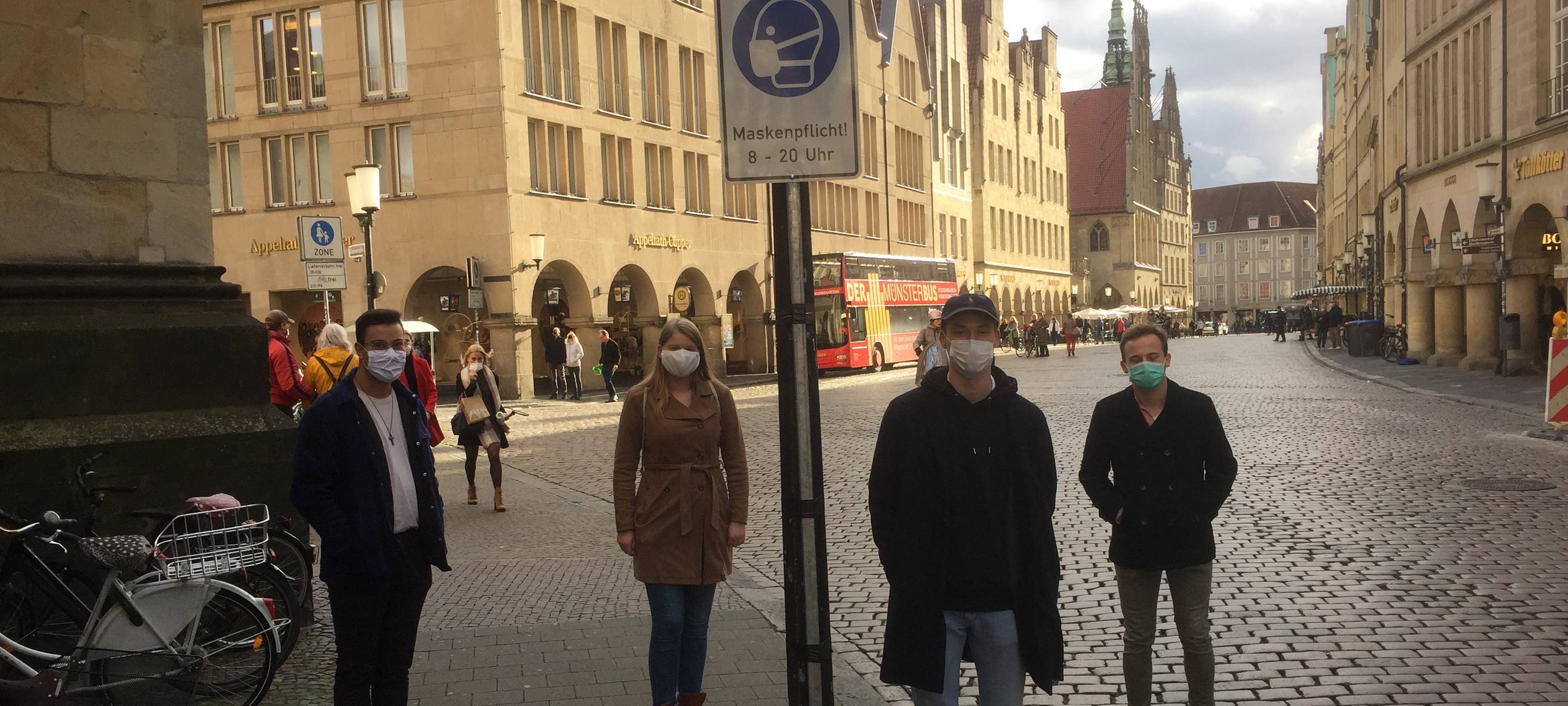 Maskenpflicht auch an Bült und Hauptbahnhof