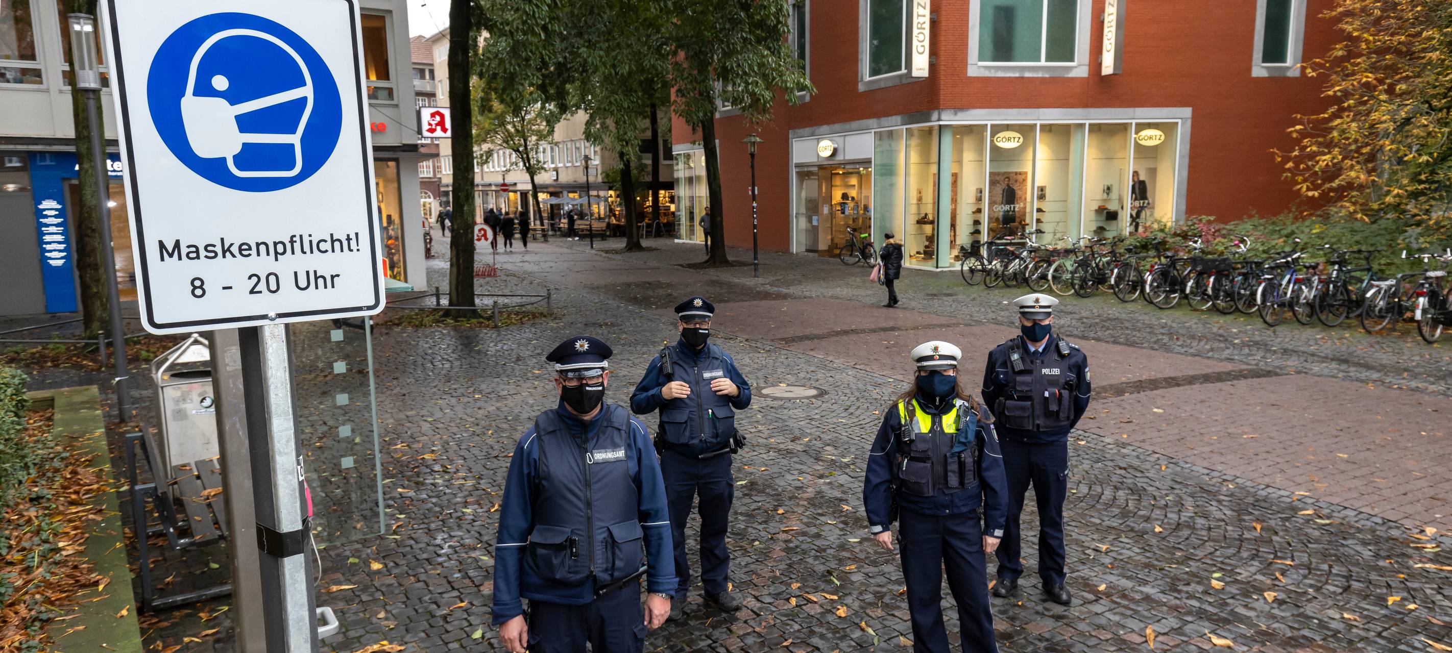 Letzte Coronaregeln in Münster enden