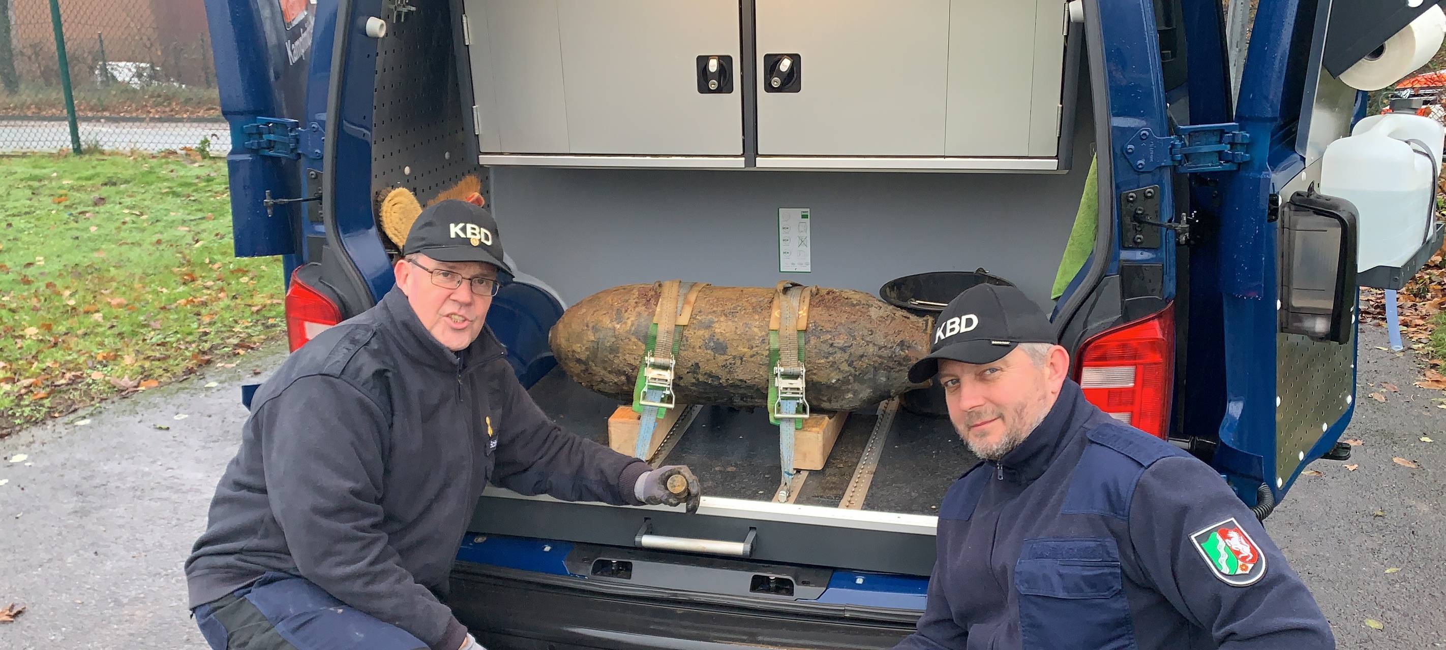 Blindgänger in Nienberge entschärft