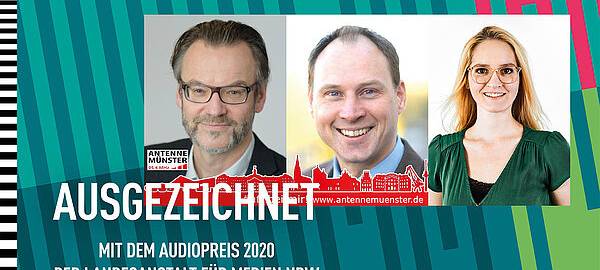 ANTENNE MÜNSTER gewinnt "Audiopreis 2020"