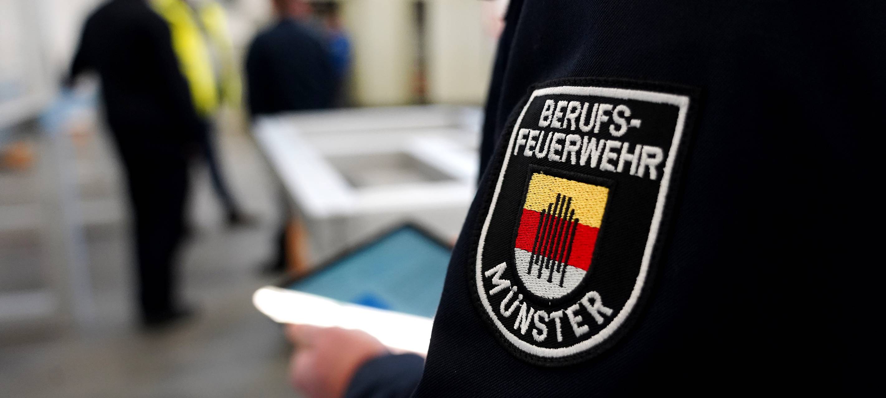 Hochbetrieb im künftigen Impfzentrum Münster