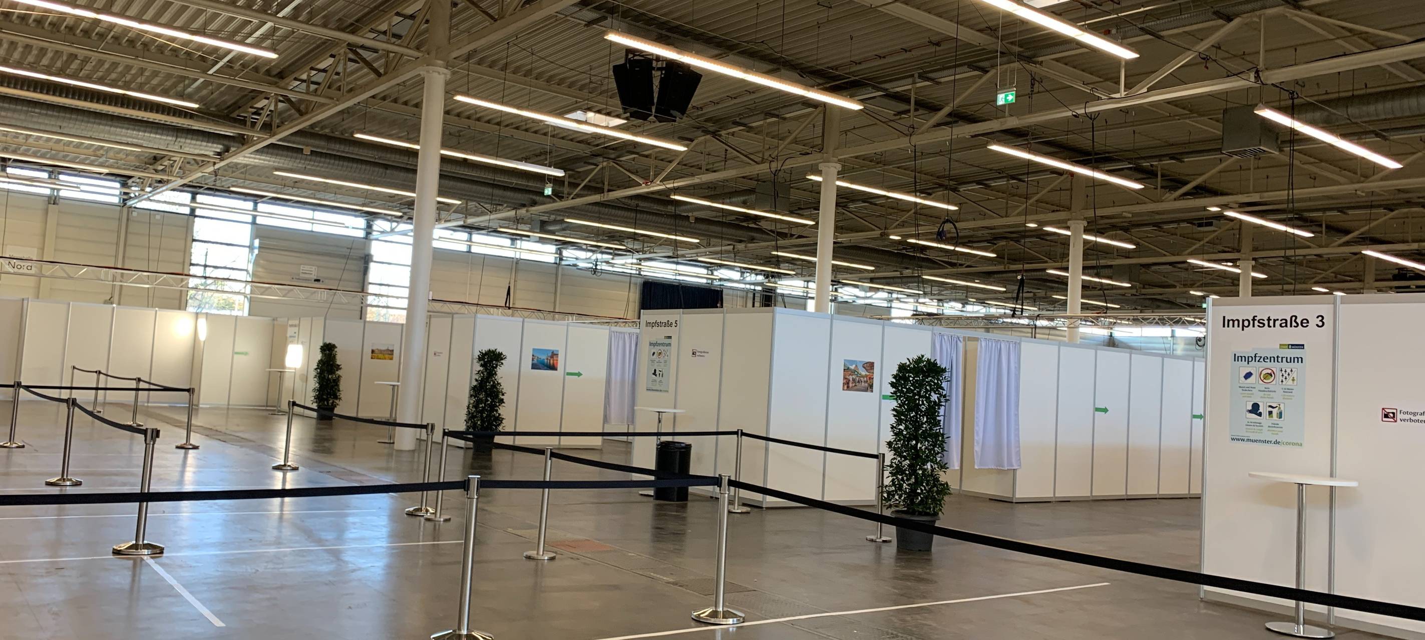 Impfzentrum geschlossen