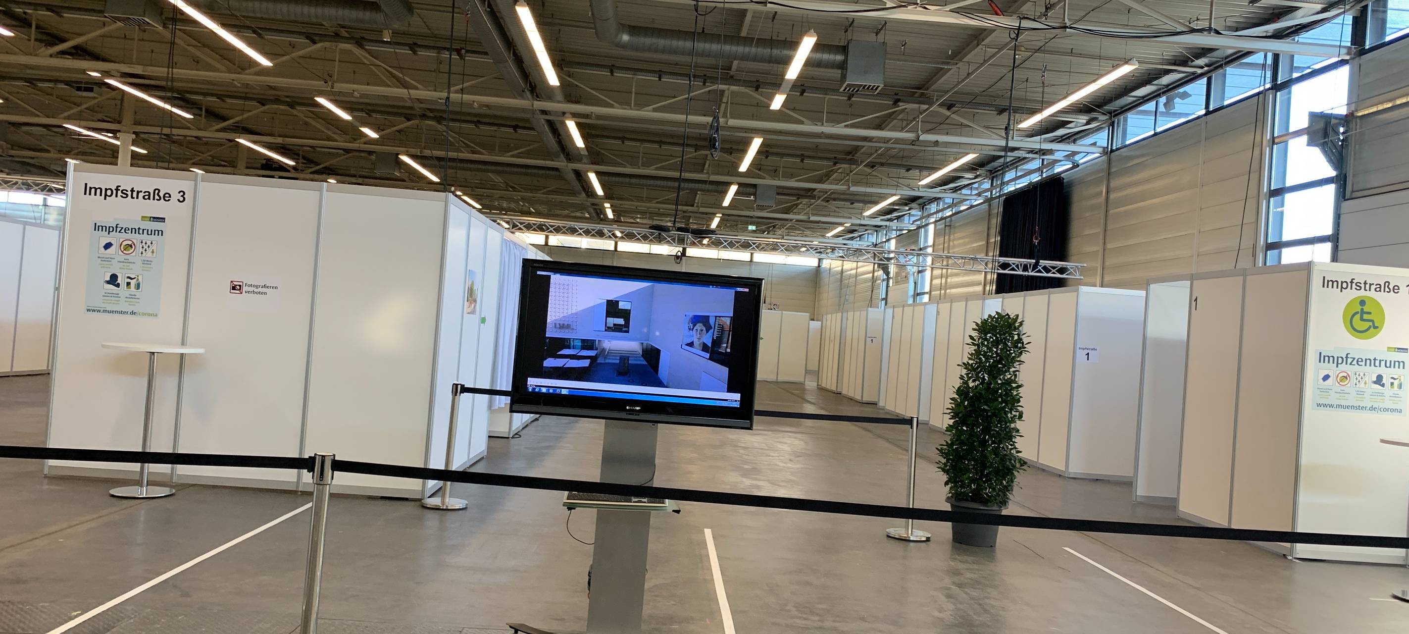 Impfzentrum geschlossen