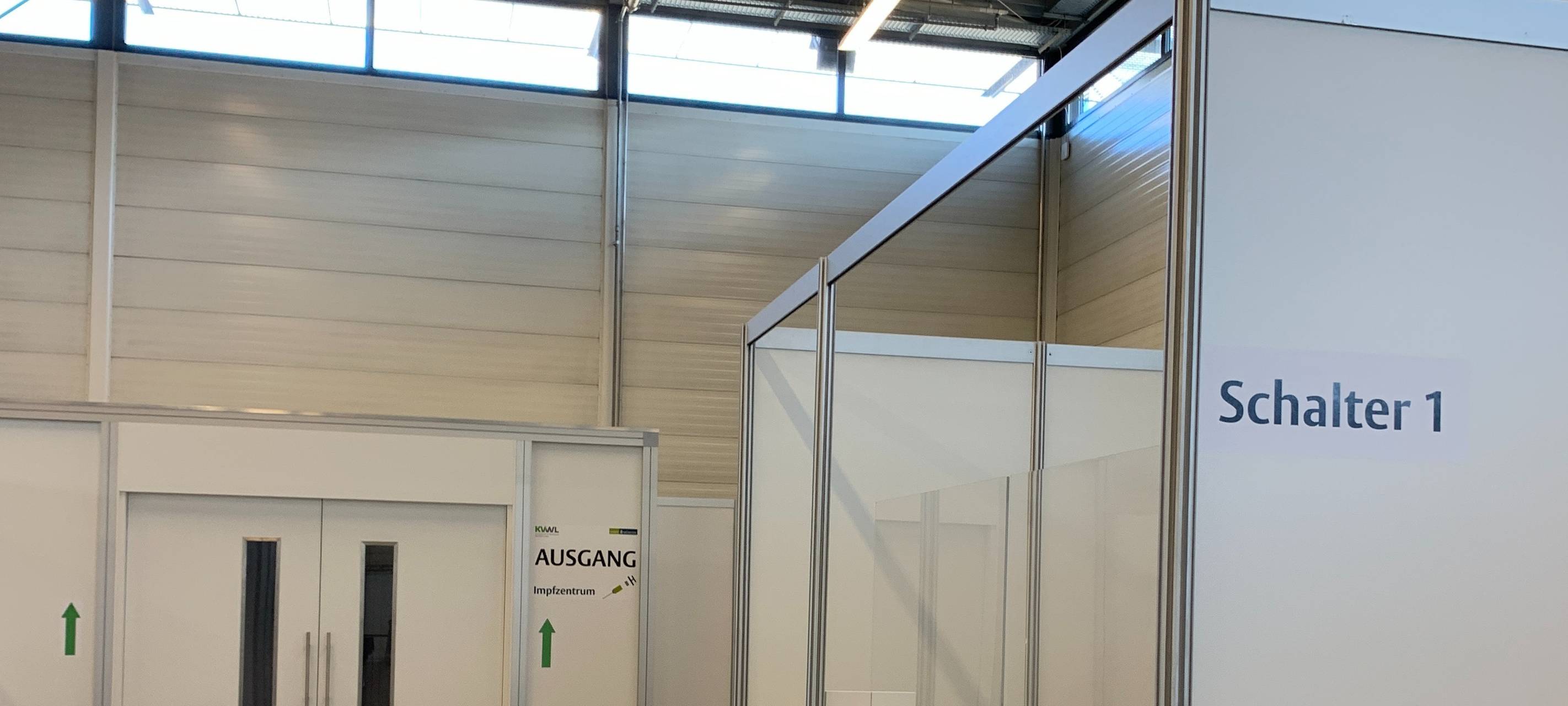 Impfzentrum geschlossen