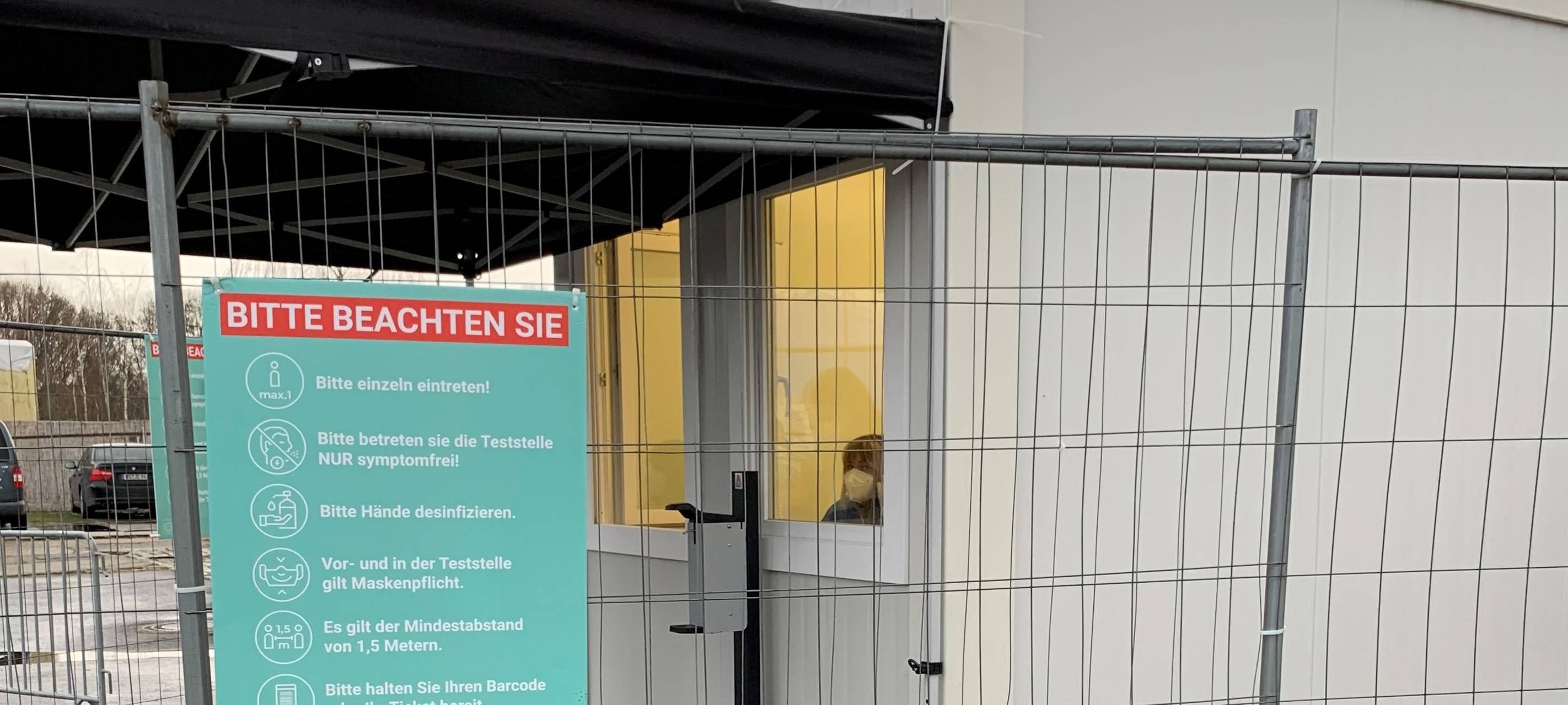 Schnelltest-Zentrum am Hawerkamp