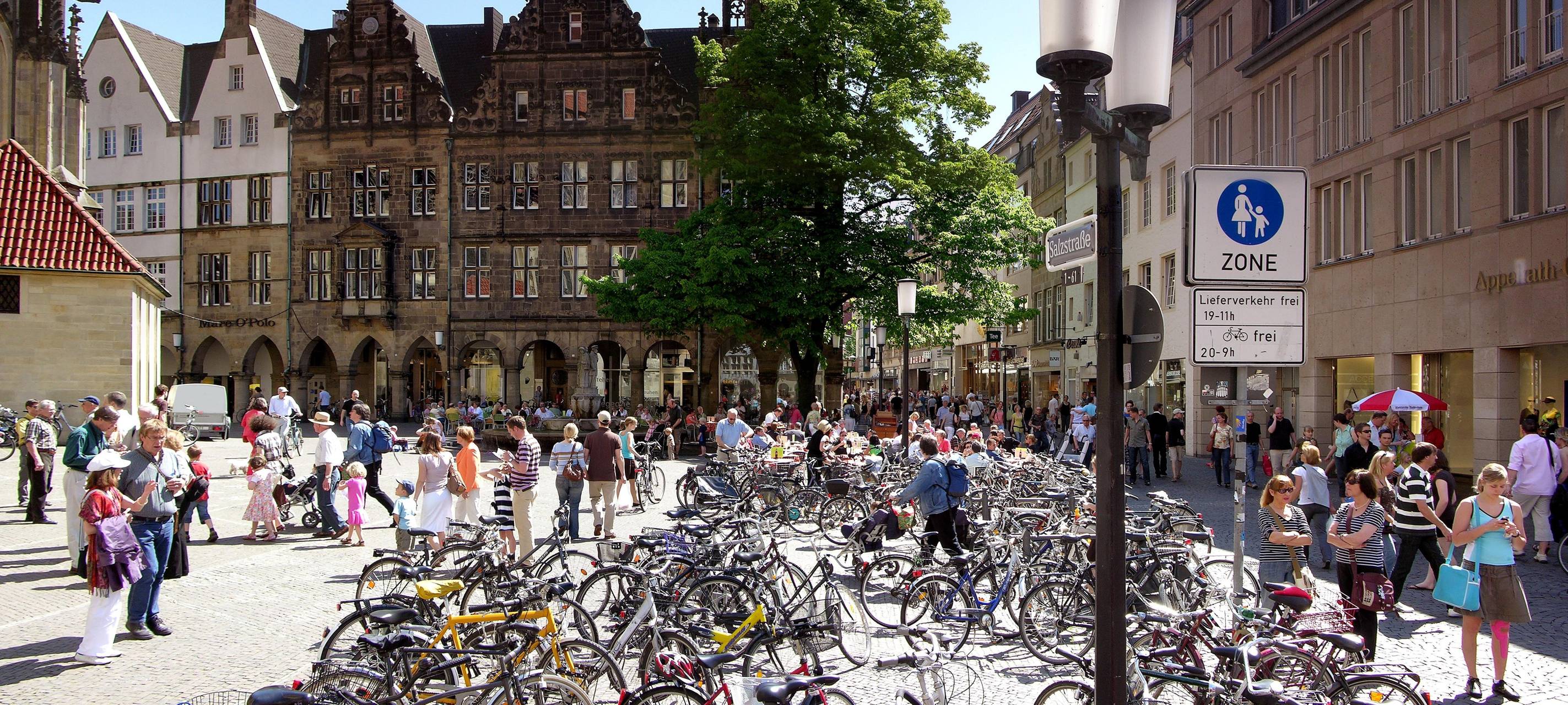 Mobil in der Stadt: Münster landet auf Platz 1