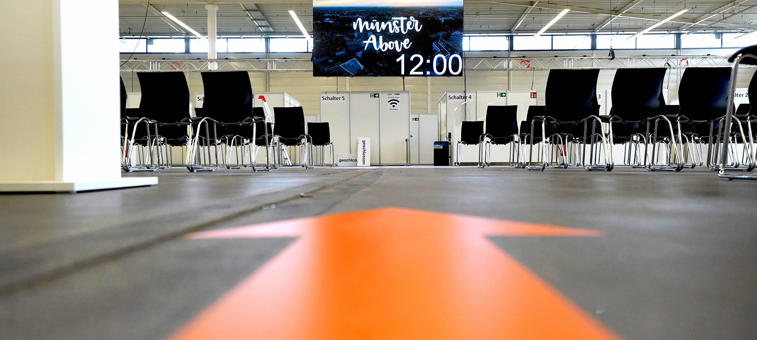 Impfzentrum geschlossen