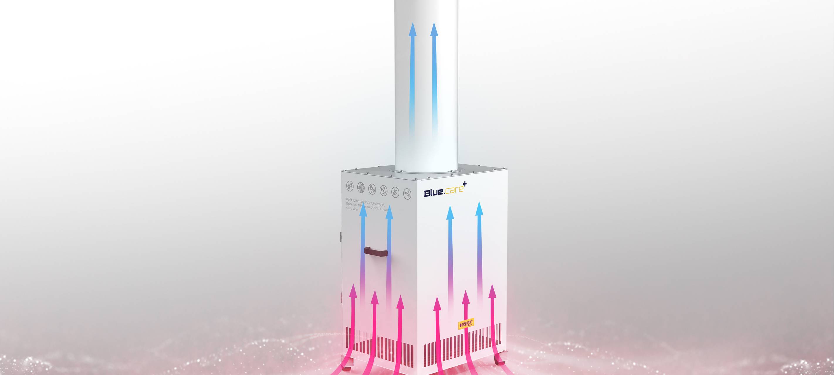 Luftreiniger schützen besser als Stoß-Lüften