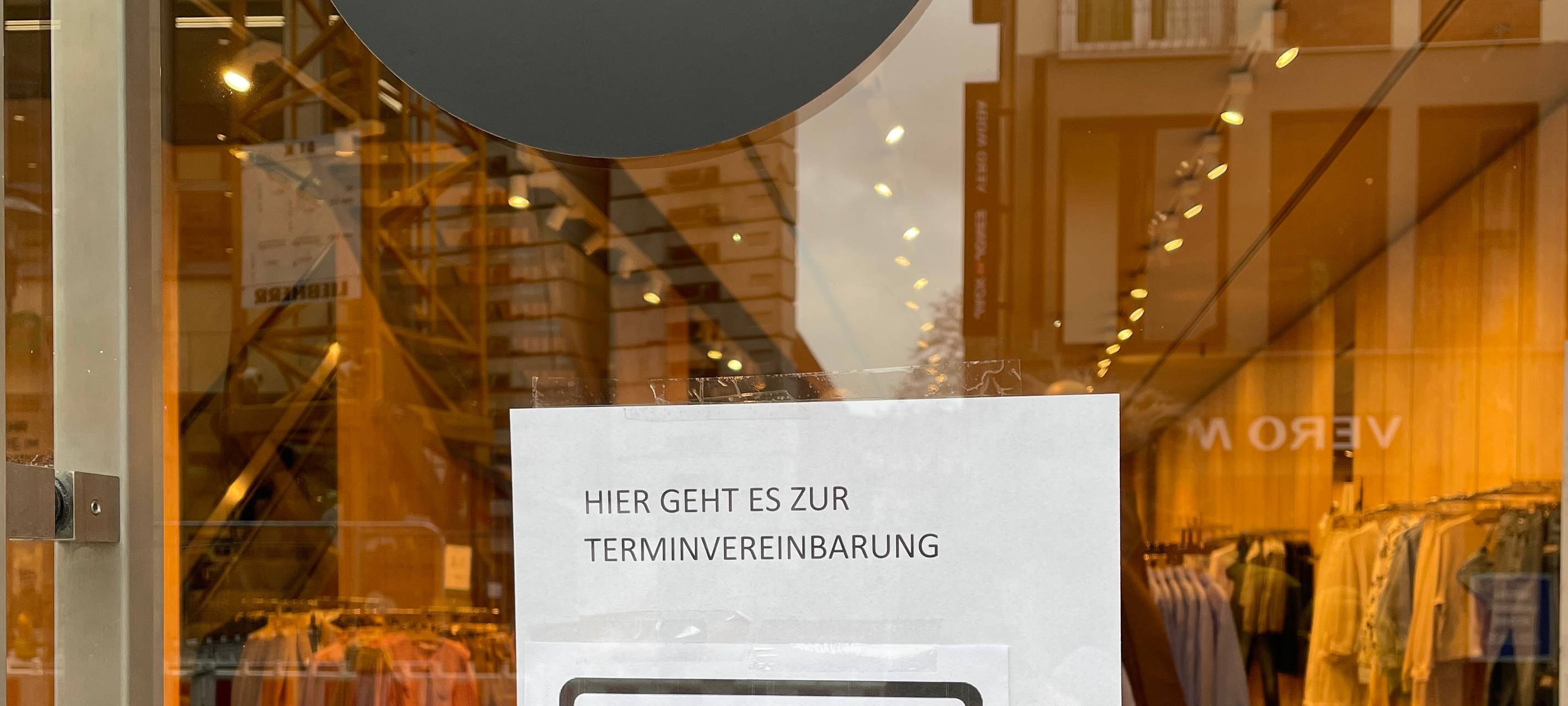 Erster Tag "Click & Meet" in Münster