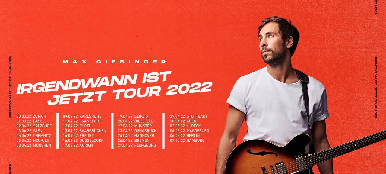 "Irgendwann ist jetzt"-Tour