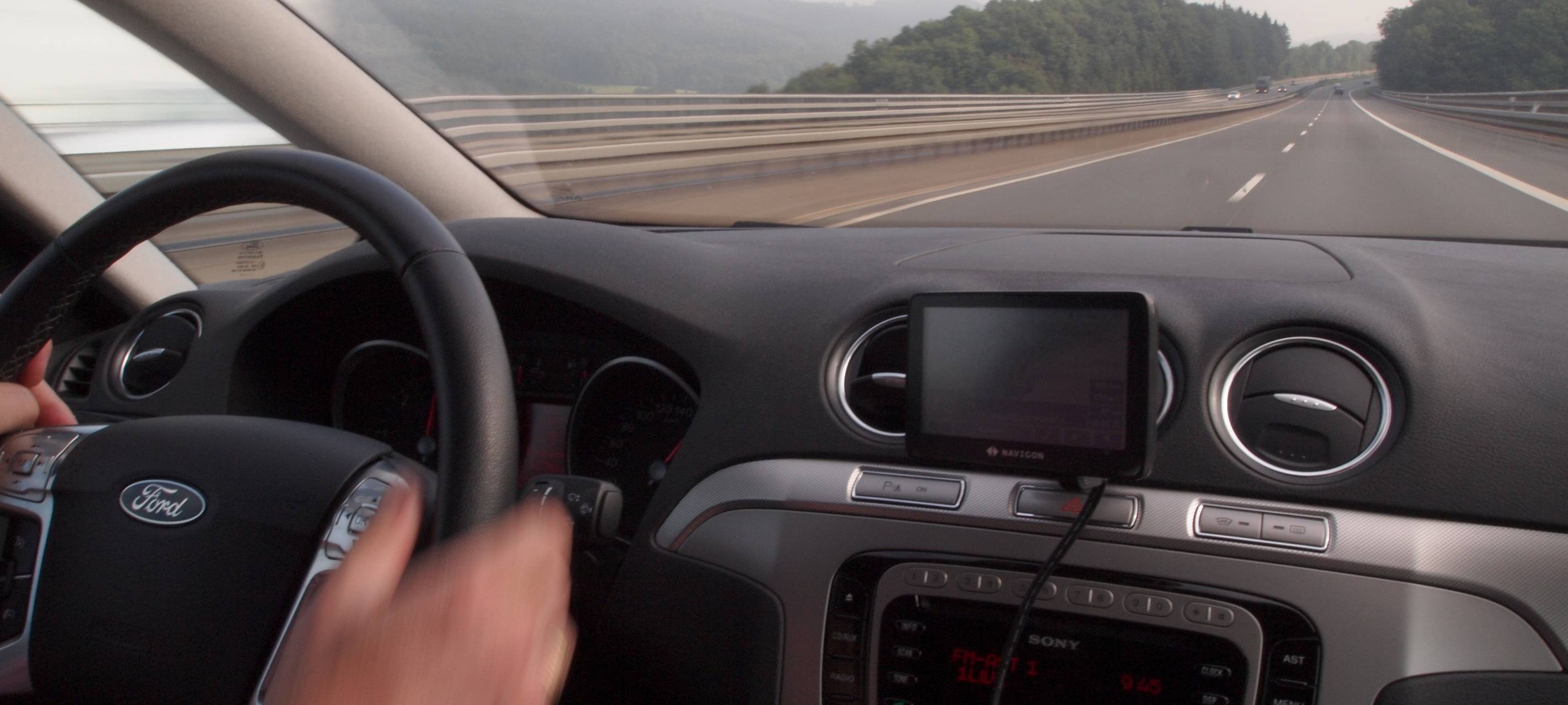 Markierungsarbeiten auf der A 1