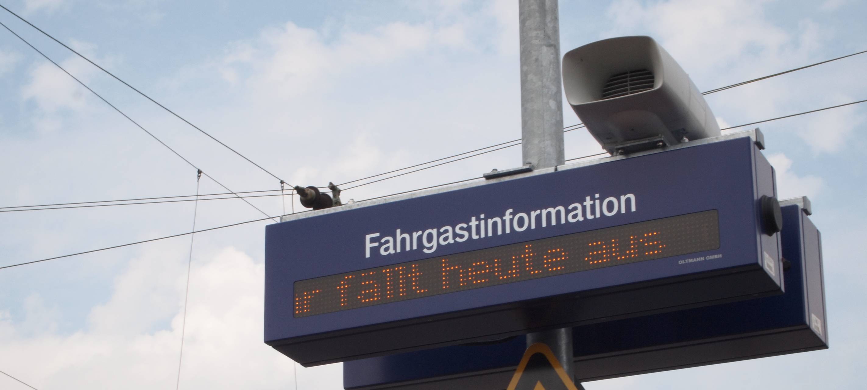 Zugfahrpläne werden ausgedünnt