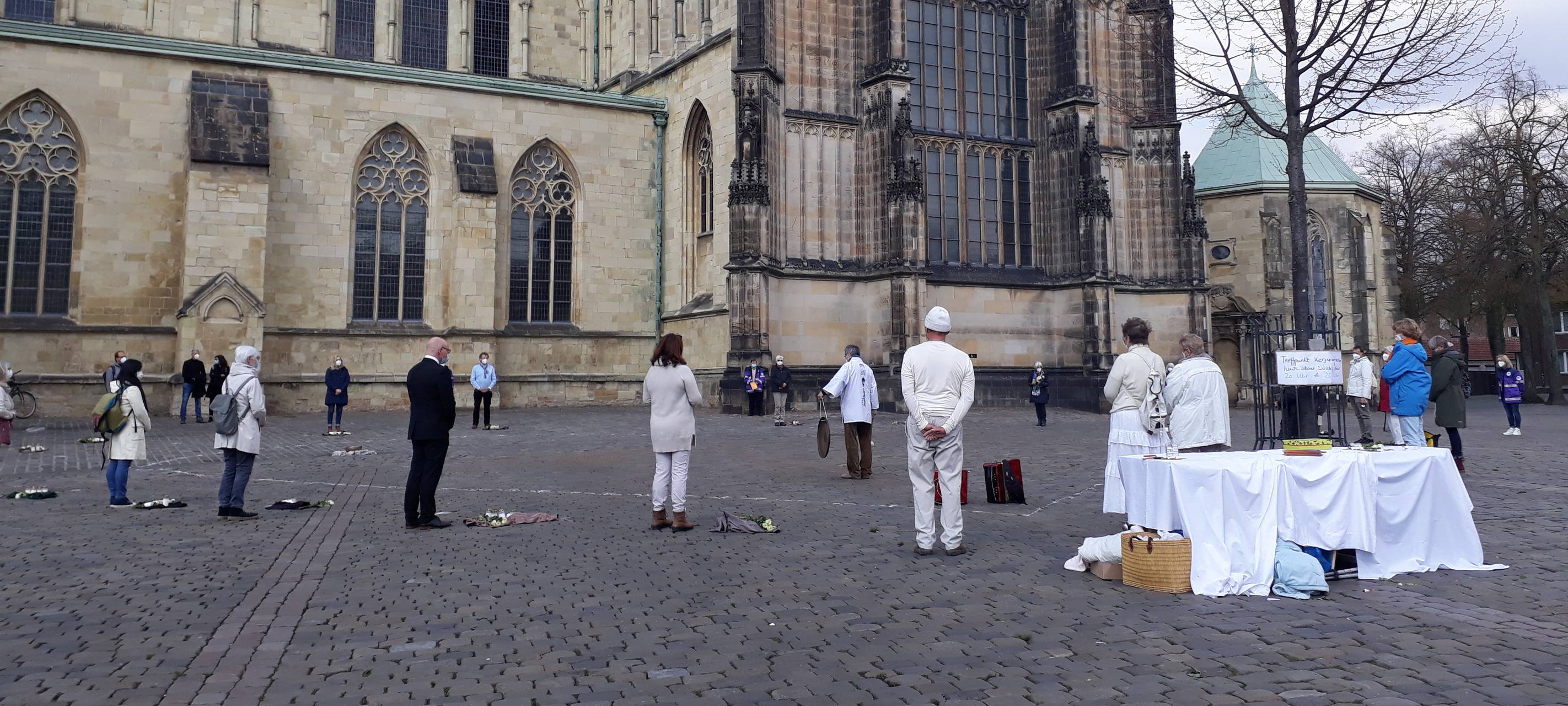 Gedenken an Opfer der Pandemie