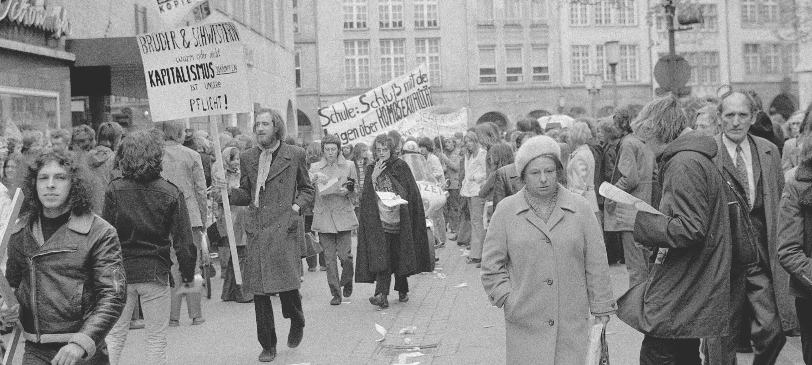 Erste queere Demo war in Münster