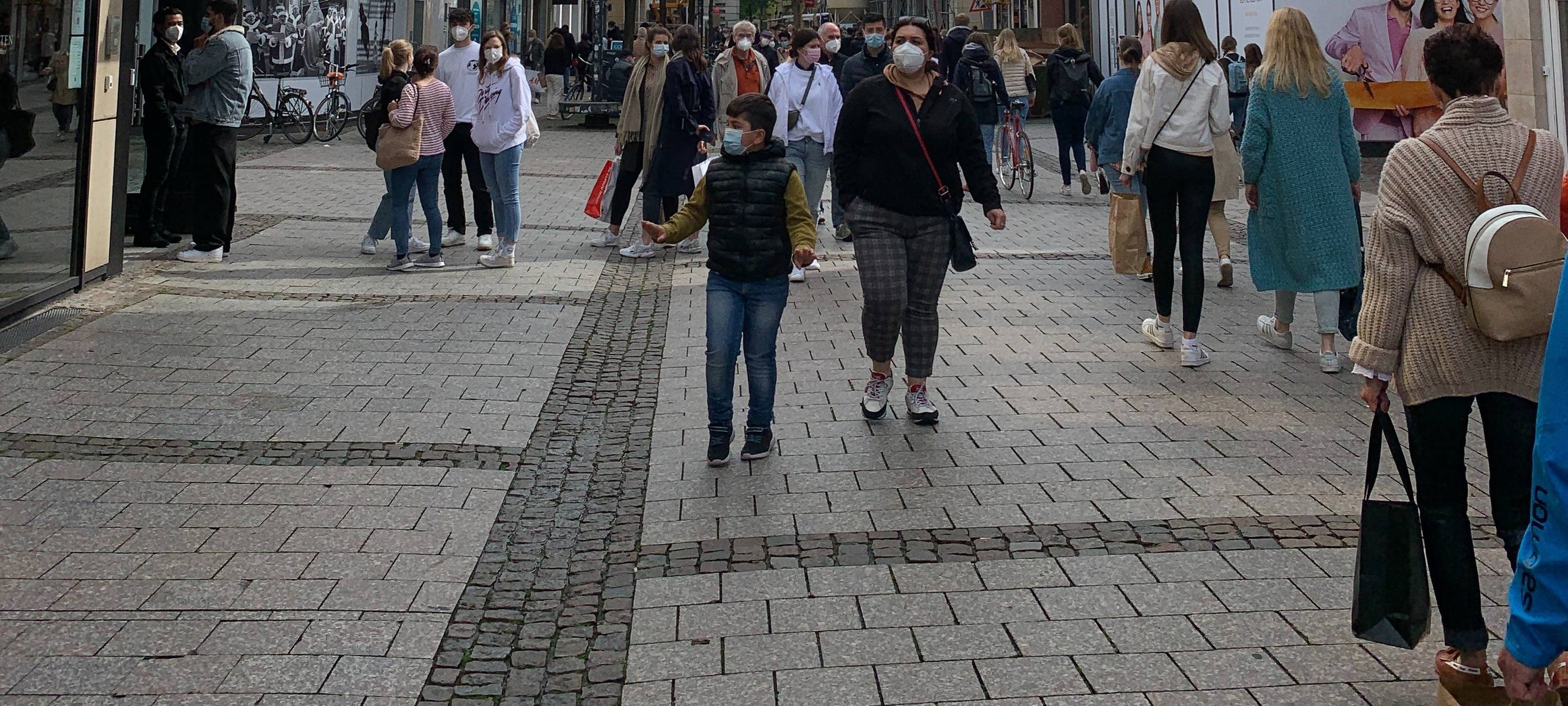Ansturm auf Münsters Außengastronomie