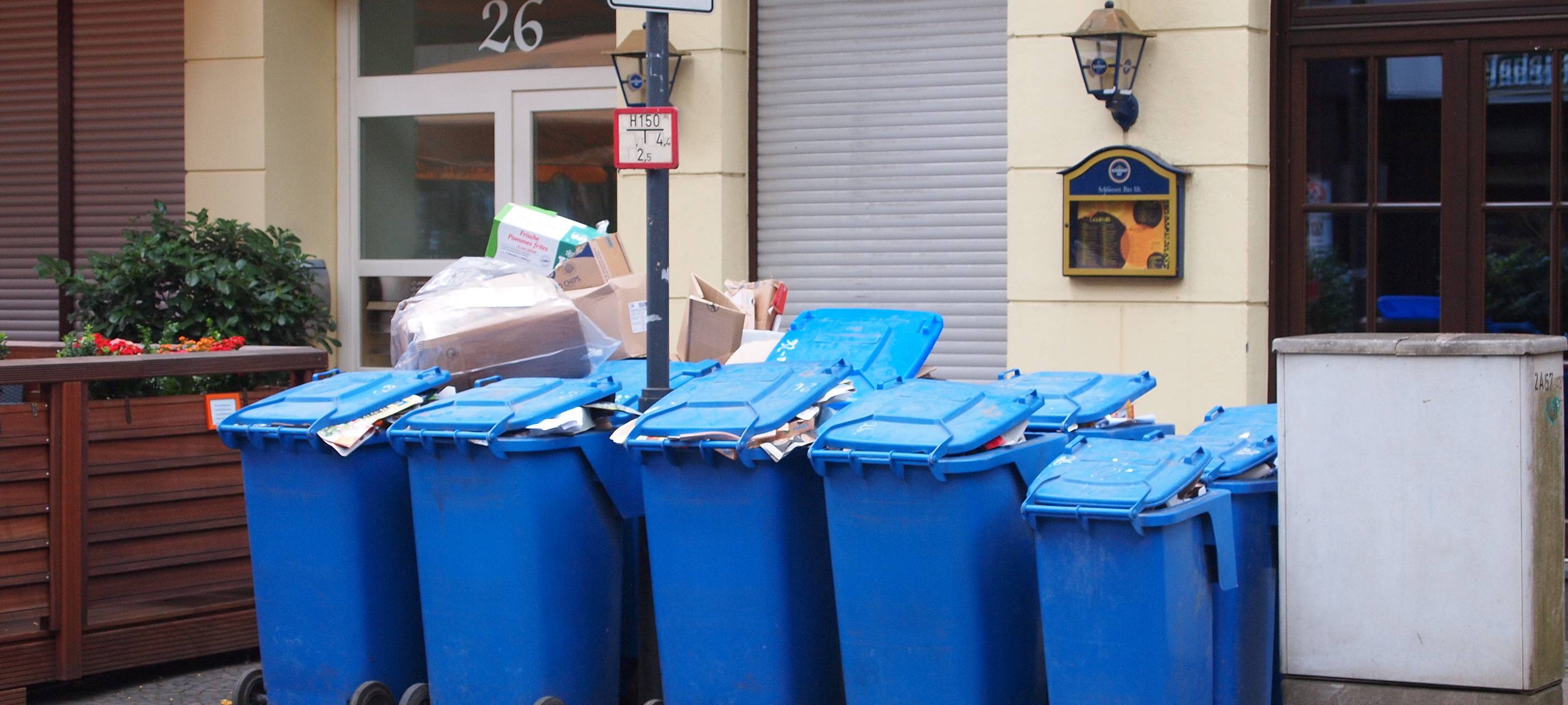 Münsters Müllabfuhr mit Problemen