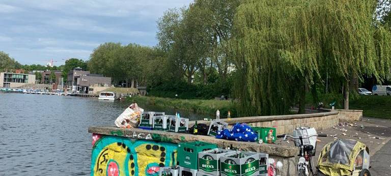 Aasee: Sperren, Glasverbote und Kontrollen