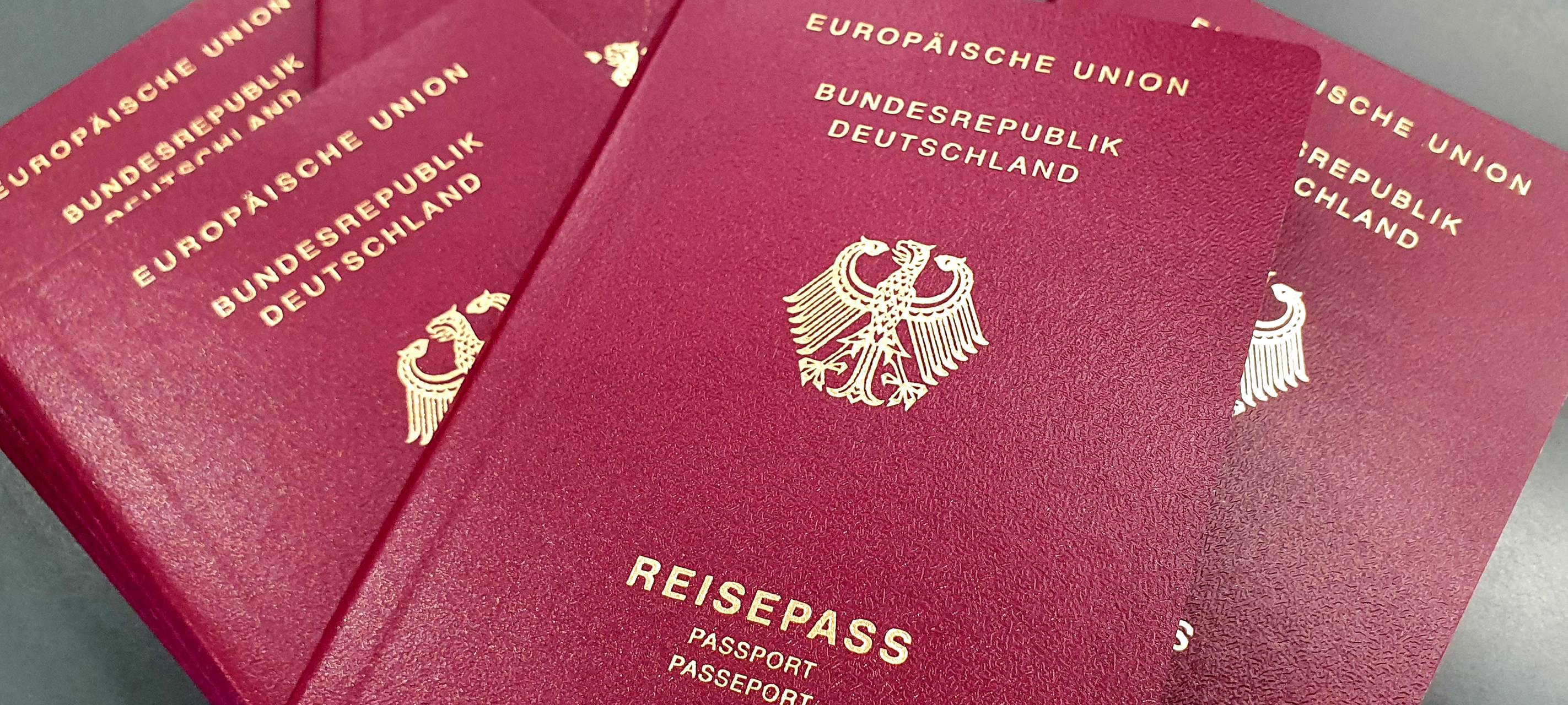 Deutscher Pass in Münster gefragt