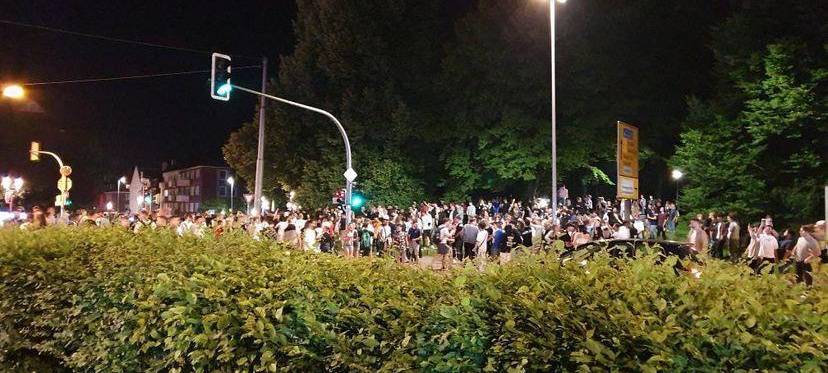 Licht und Schatten: Das Wochenende am Aasee