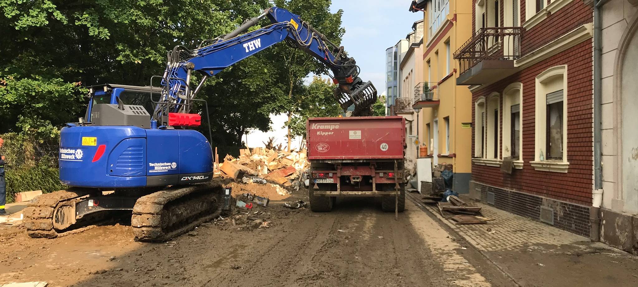 Krisenstabsleiter Wolfgang Heuer rät zu Geldspenden
