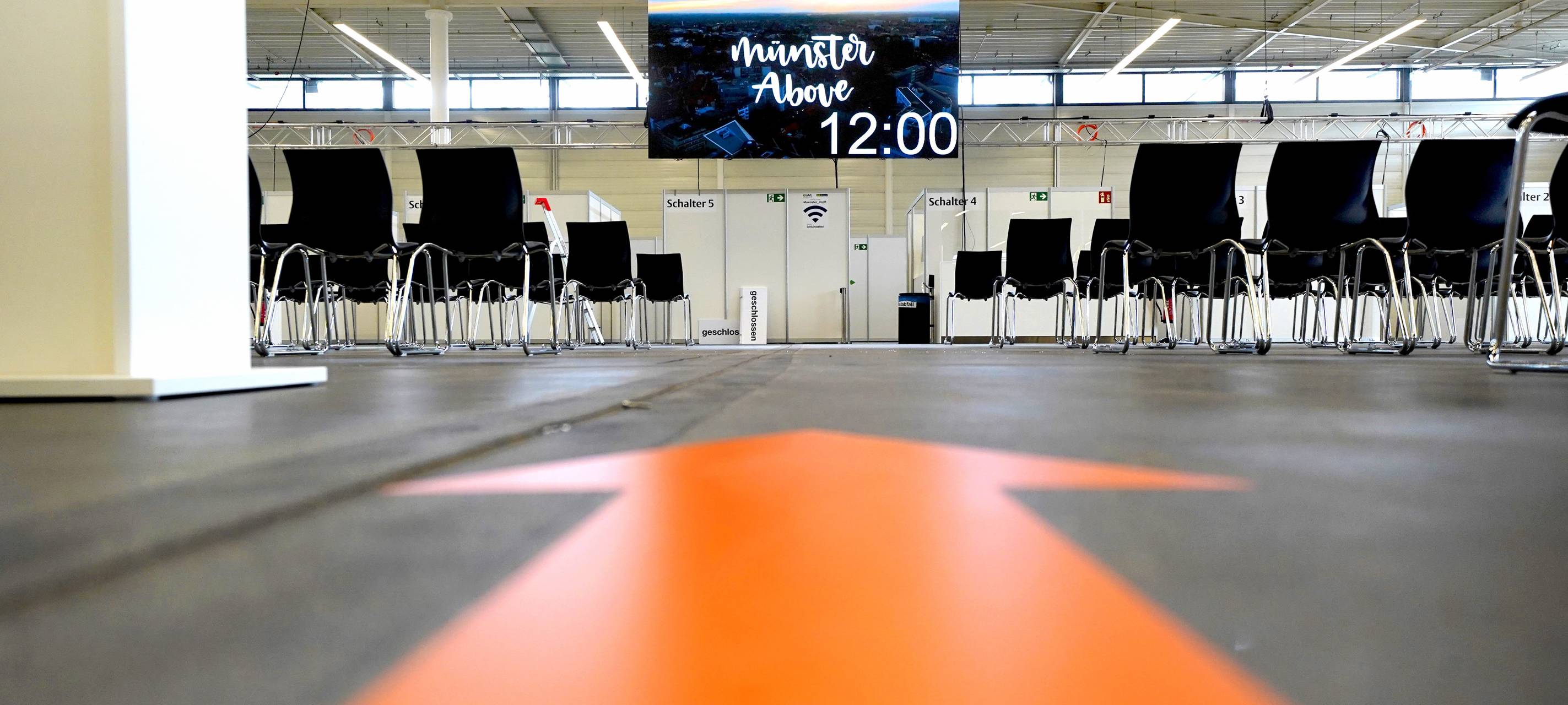 Impfzentrum bleibt "Open House"