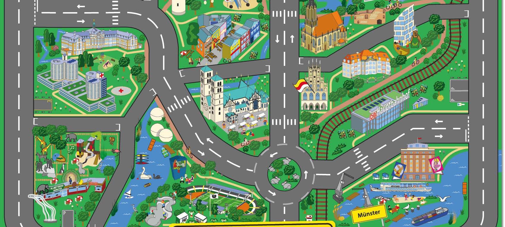 Stadtspielteppich Münster