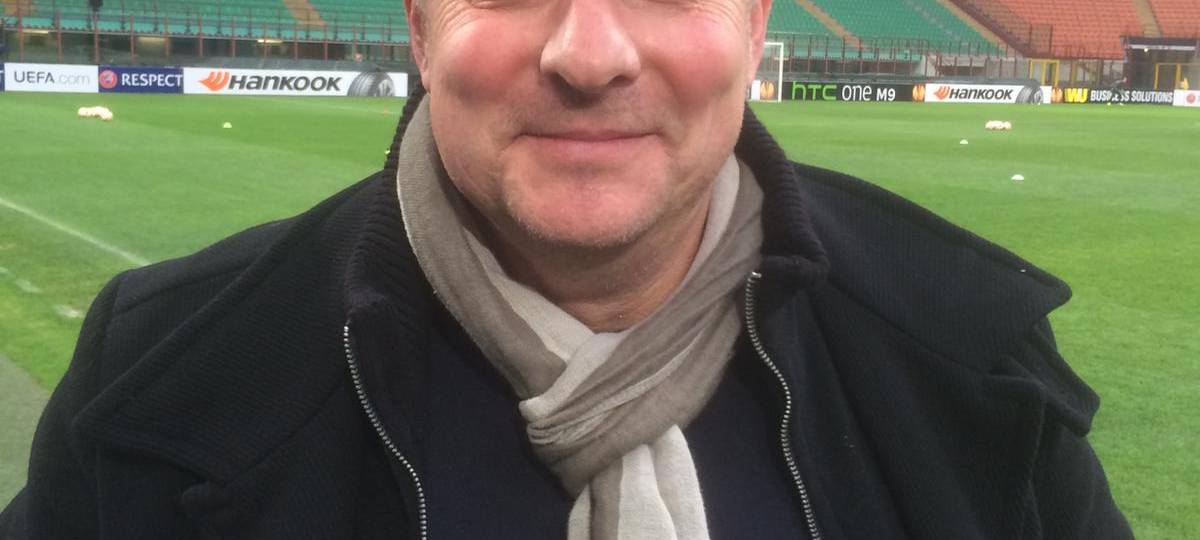 Sky-Kommentator Hansi Küpper vor DFB-Pokalspiel
