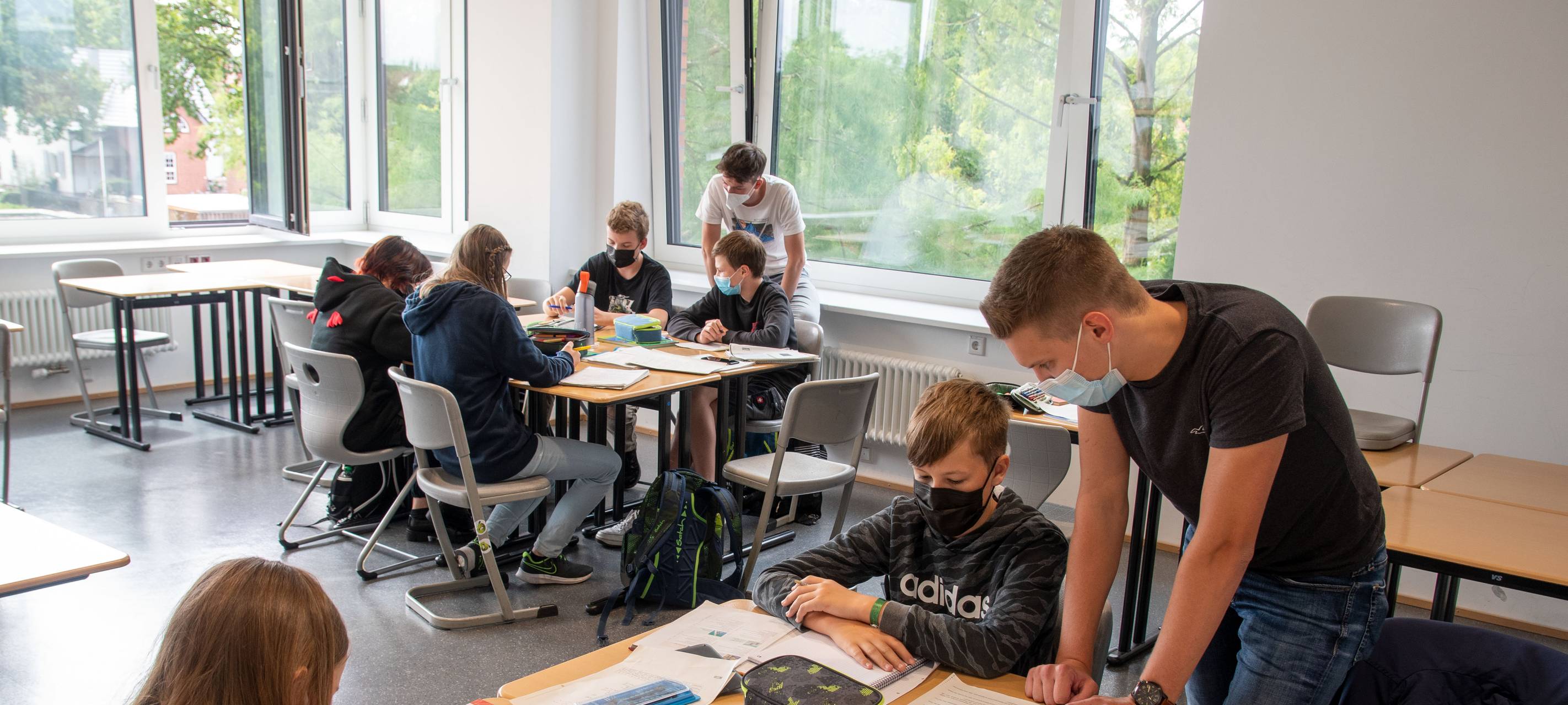 Glatteis: Gymnasium St. Mauritz dicht