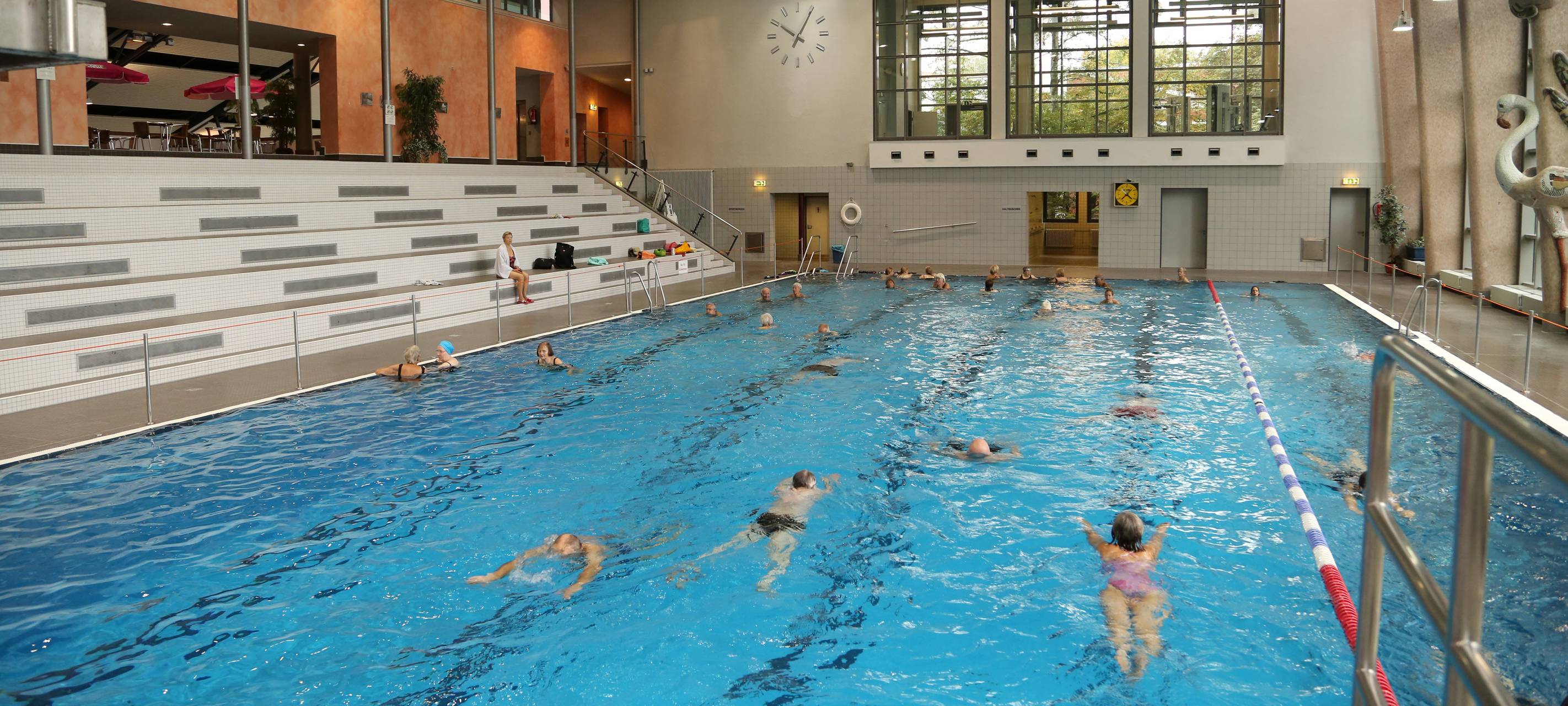 Münsters Hallenbäder in den Osterferien
