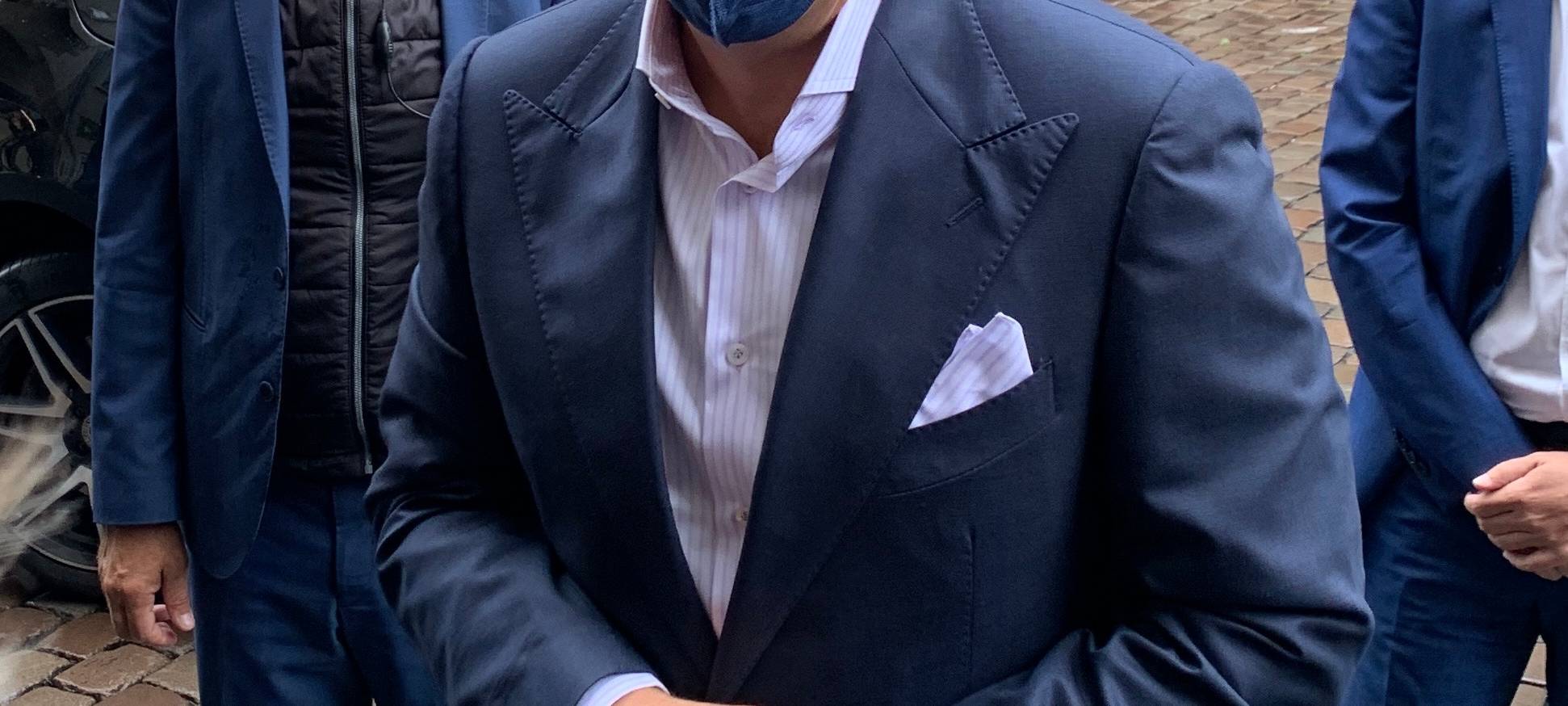 Ankunft von Alexis Tsipras auf dem Prinzipalmarkt