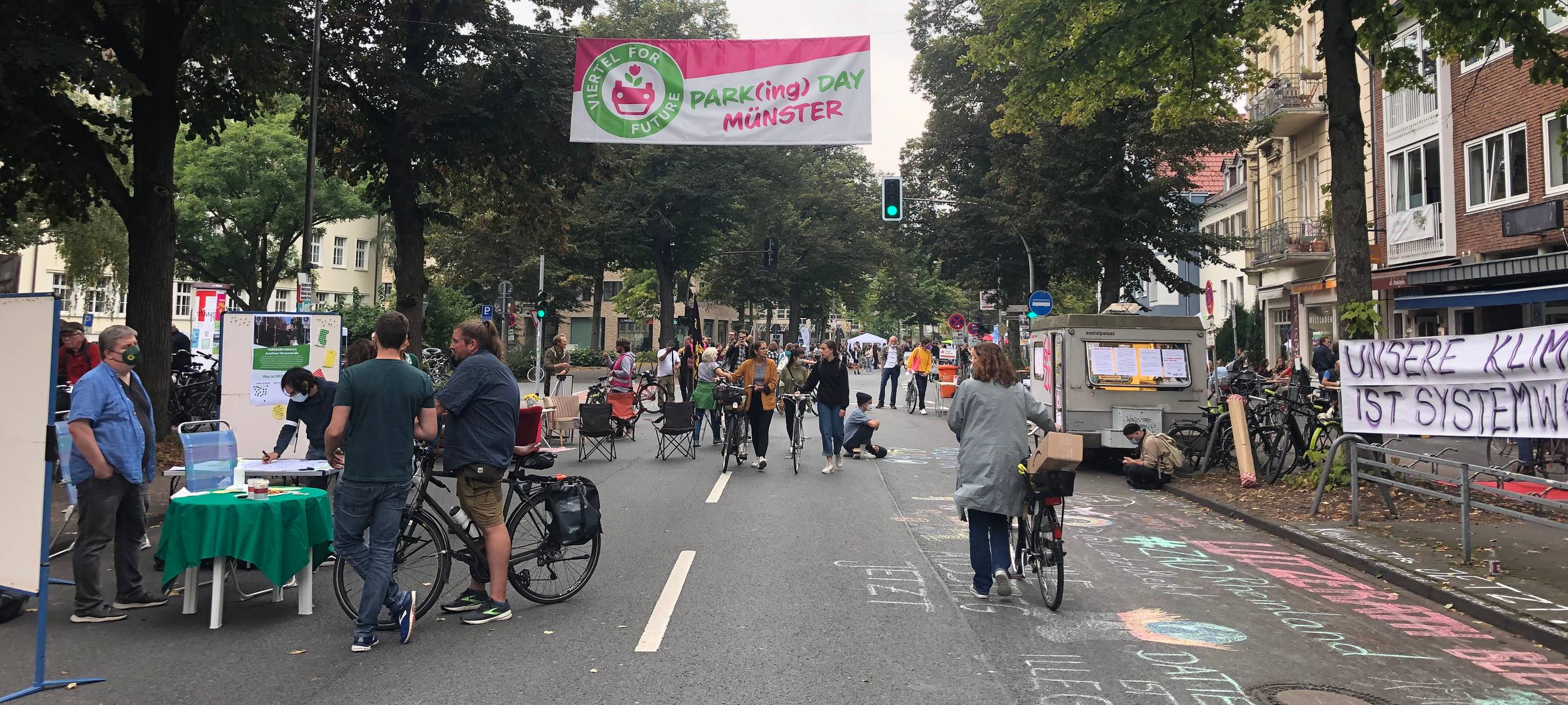 Park(ing) Day auf der Kanalstraße