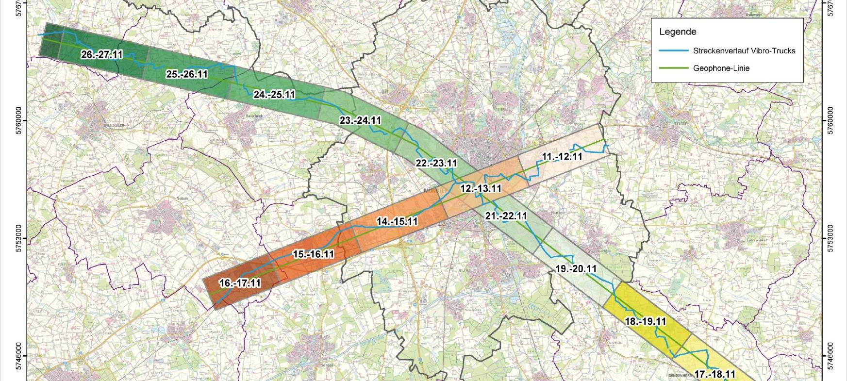 Seismik: Die Messungen beginnen
