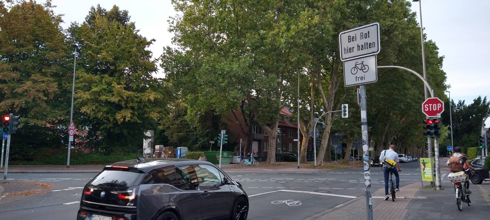 Bohlweg wird zur Fahrradstraße