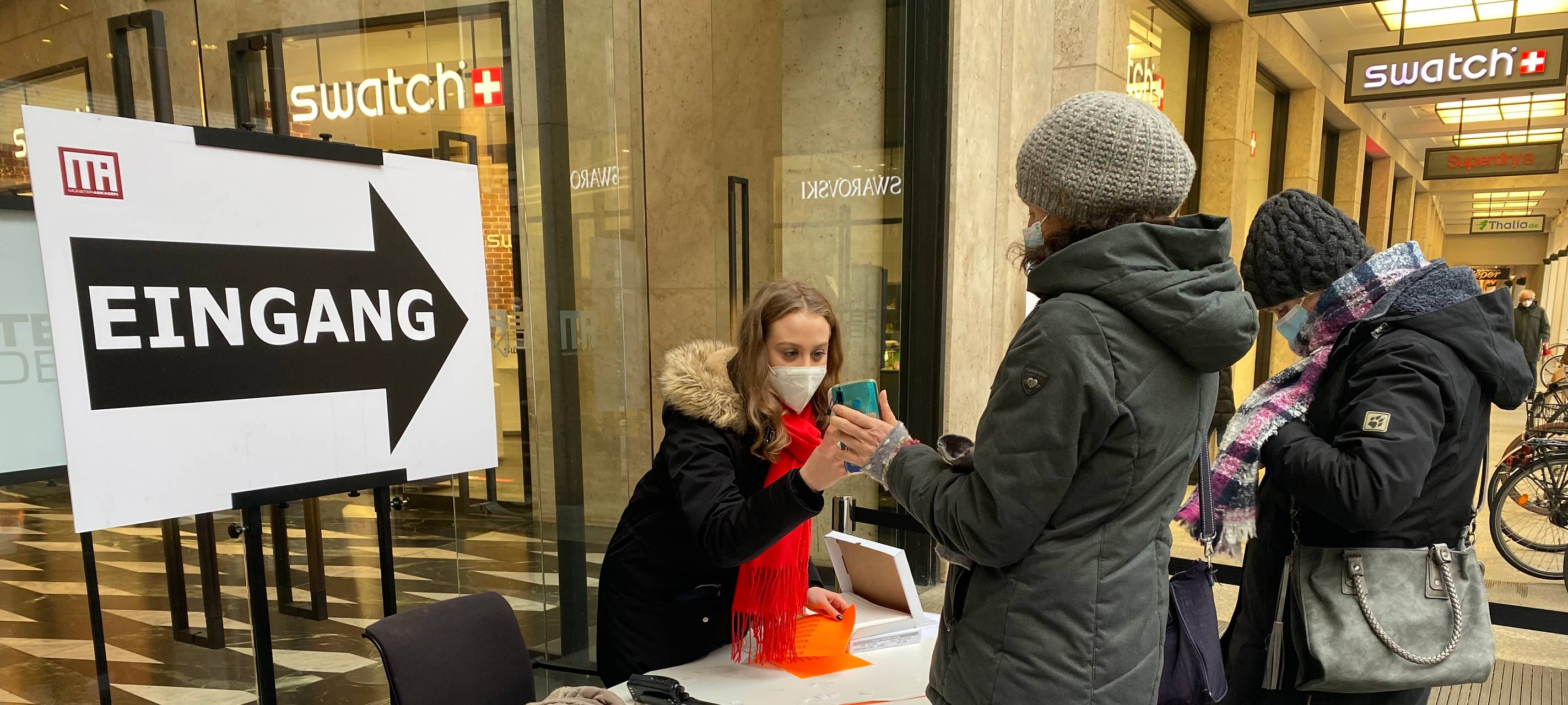 Gericht bestätigt 2G im Einzelhandel