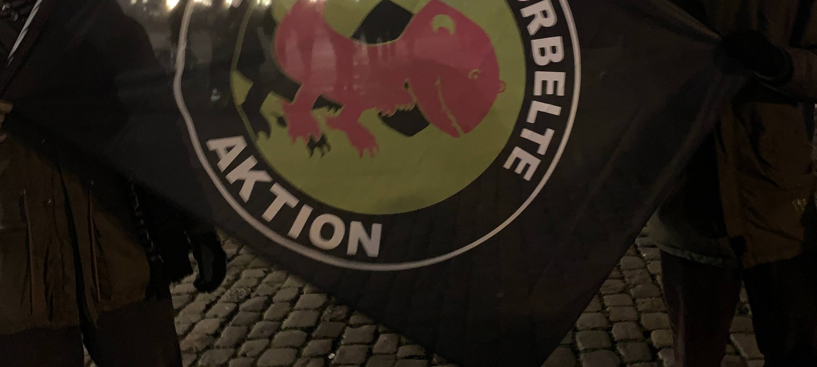 Demo von Impfskeptikern