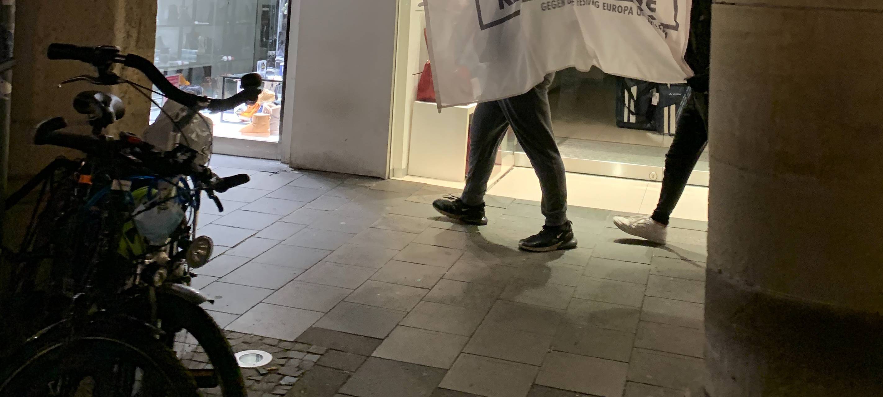 Demo von Impfskeptikern