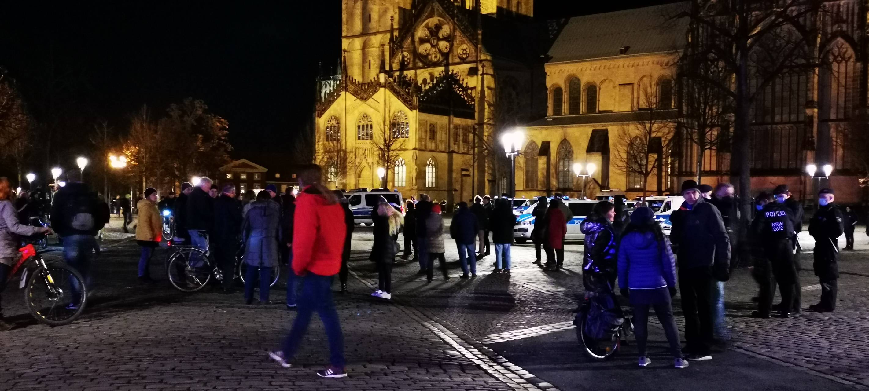 Corona-Demos vorzeitig beendet