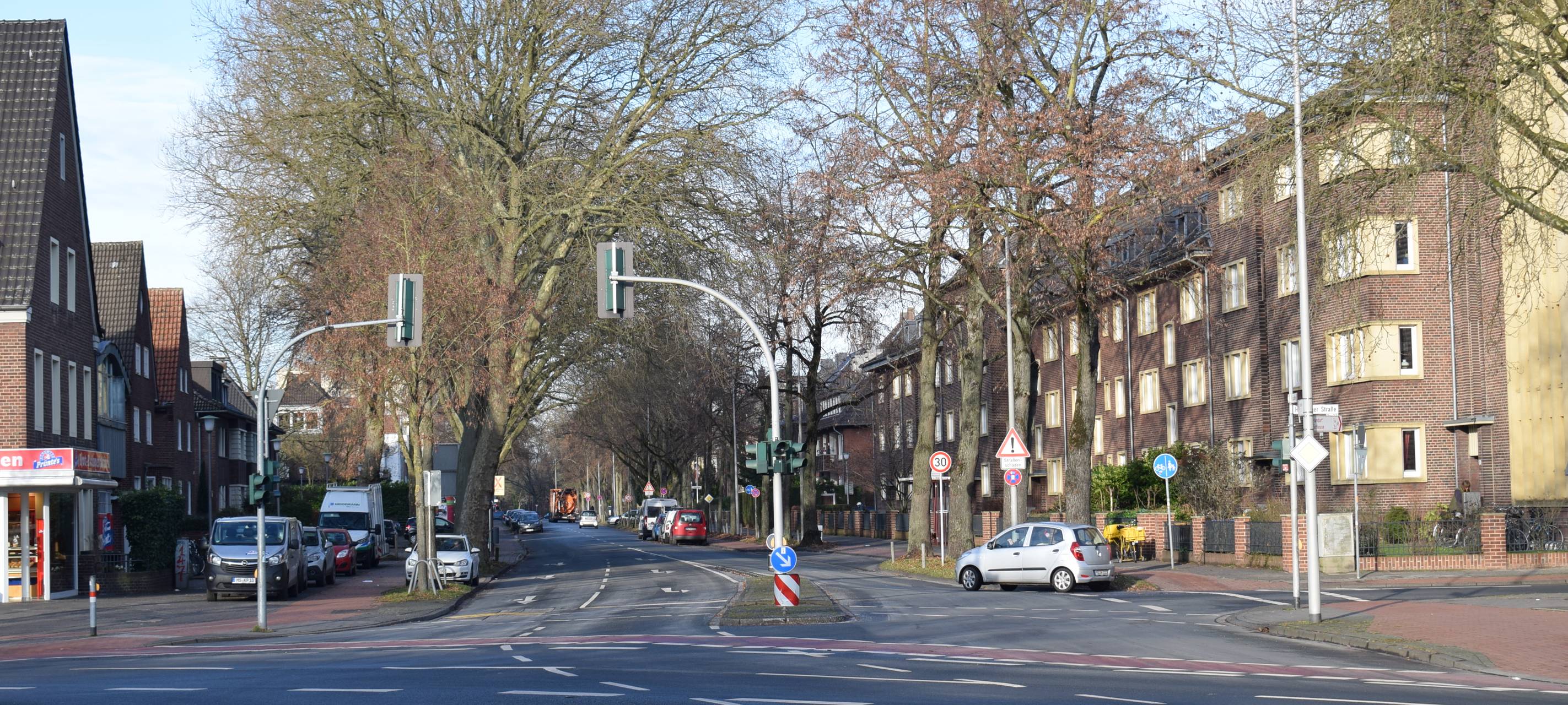 Piusallee ab heute eine Sackgasse