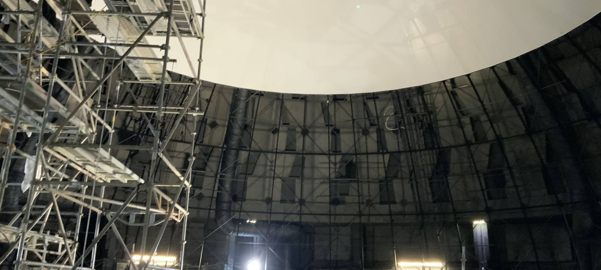 Planetarium: Präzision für neue Kuppeltechnik