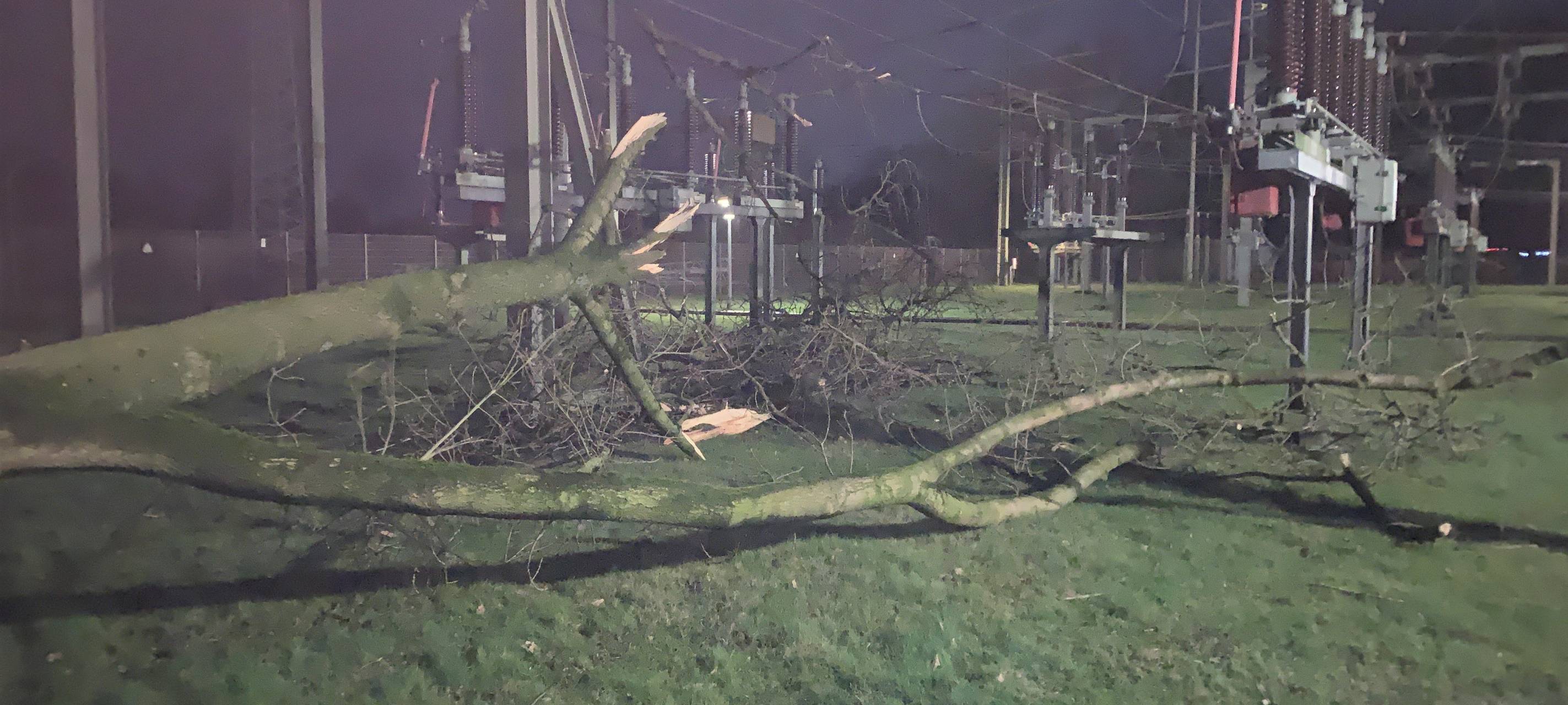 Sturm zieht über Münster